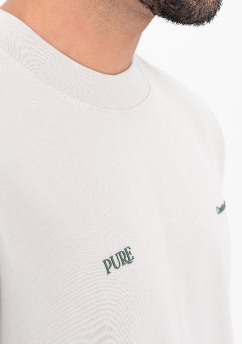 Áurea taupe arch t-shirt