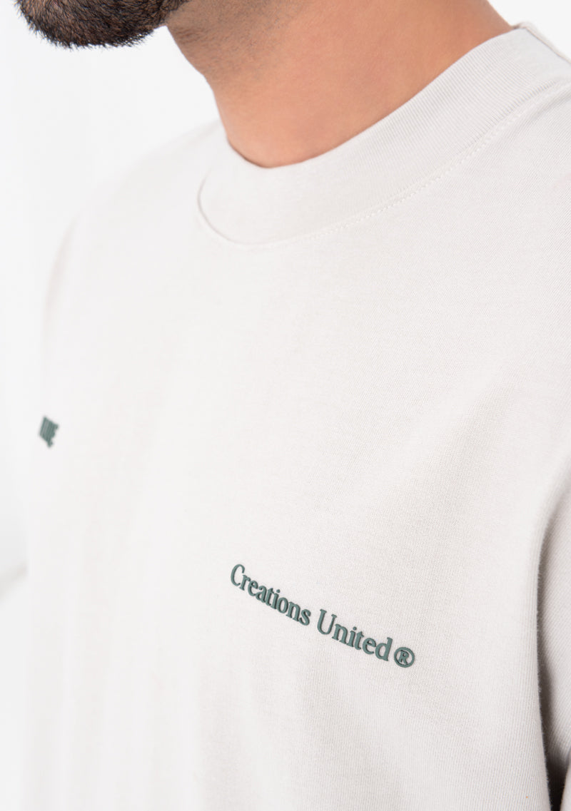 Áurea taupe arch t-shirt