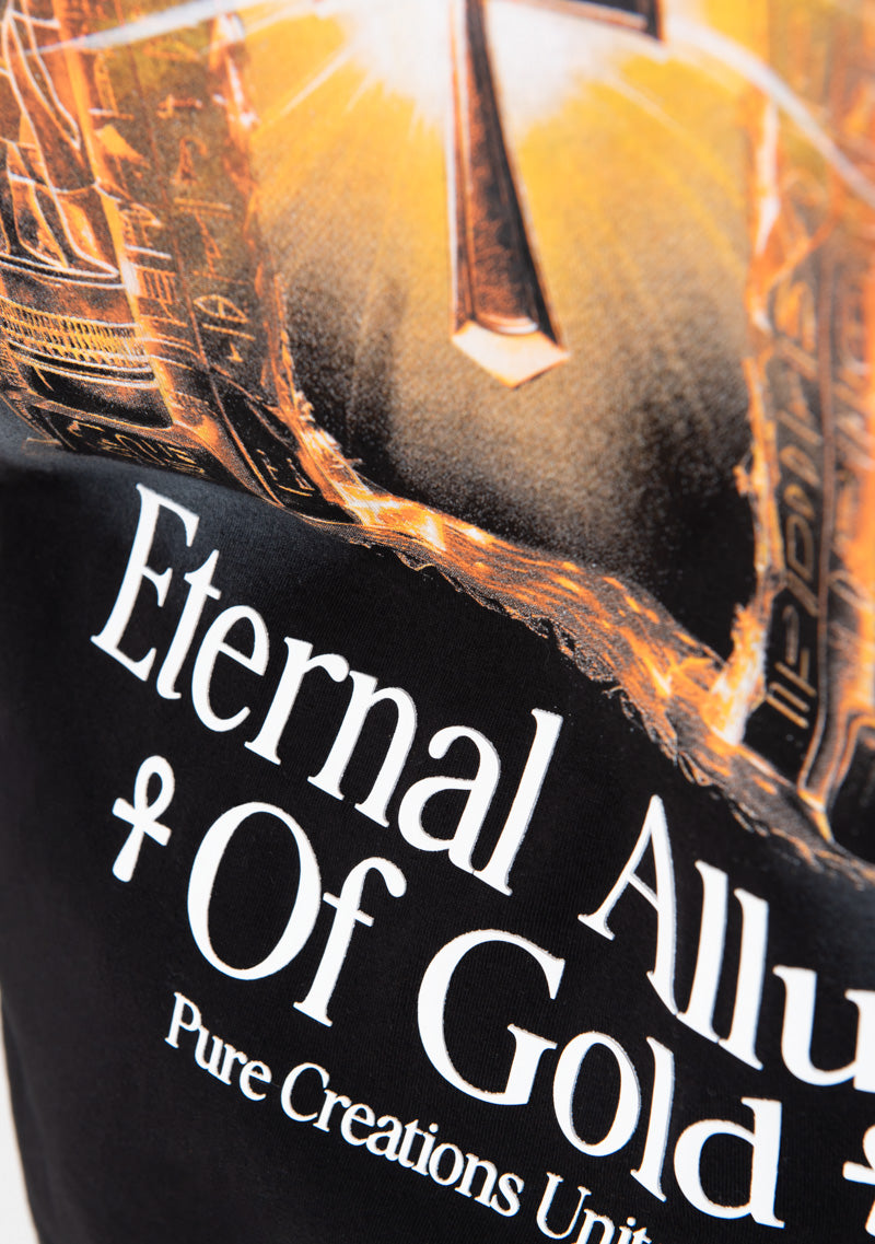 Áurea black arch t-shirt