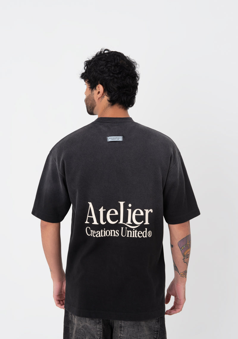 Atelier Black Washed t-shirt