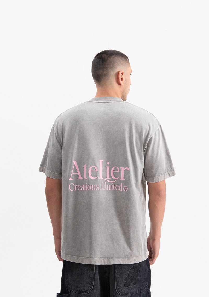 Atelier Grey Washed t-shirt