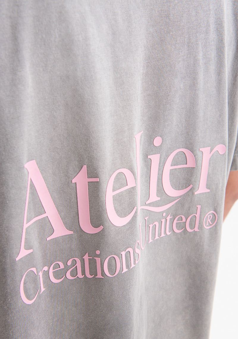 Atelier Grey Washed t-shirt