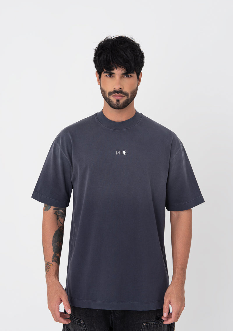Atelier blue Washed t-shirt