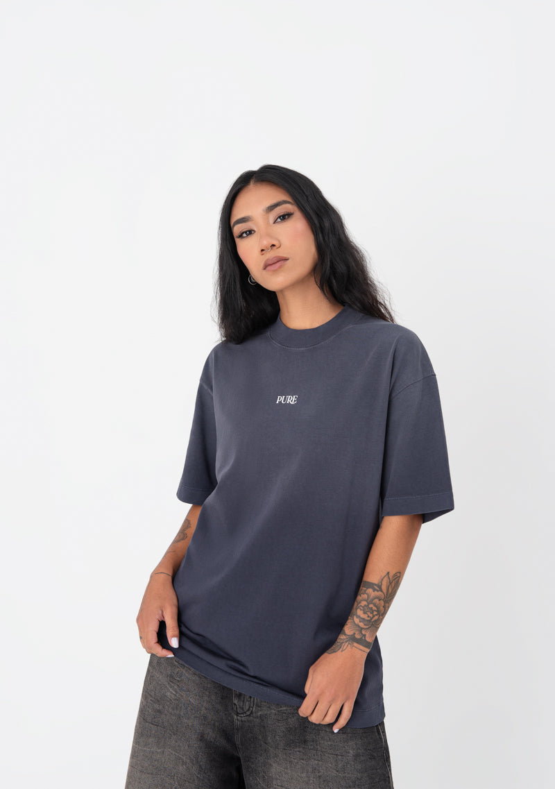 Atelier blue Washed t-shirt