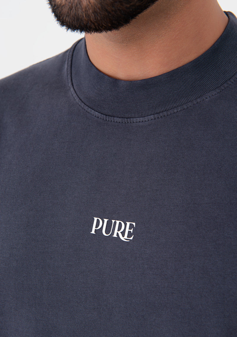 Atelier blue Washed t-shirt