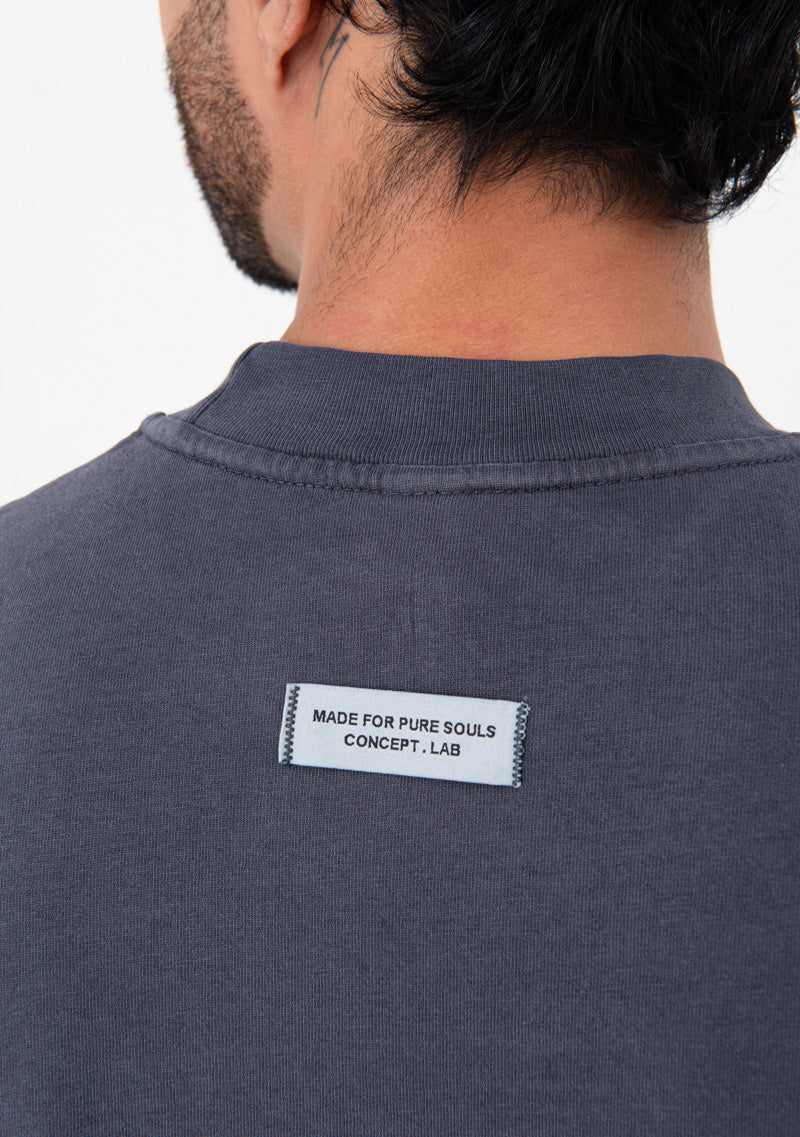 Atelier blue Washed t-shirt