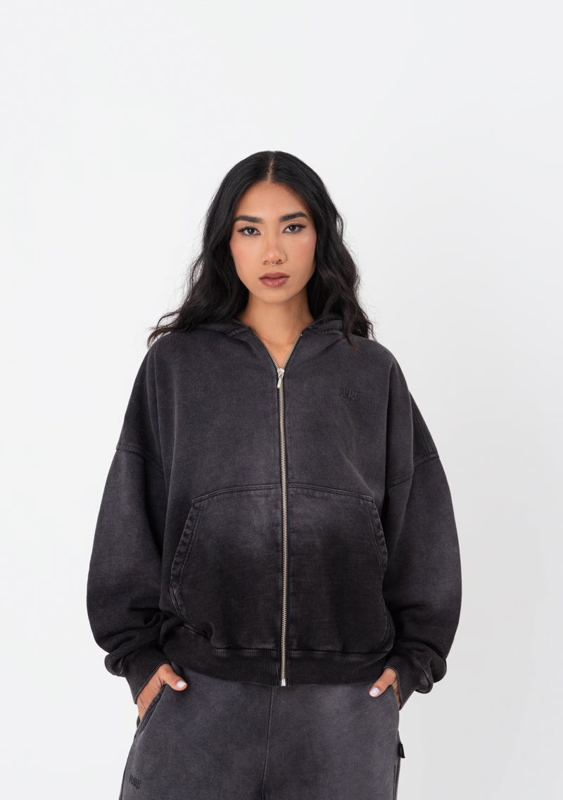 Atelier Grey washed Hoodie