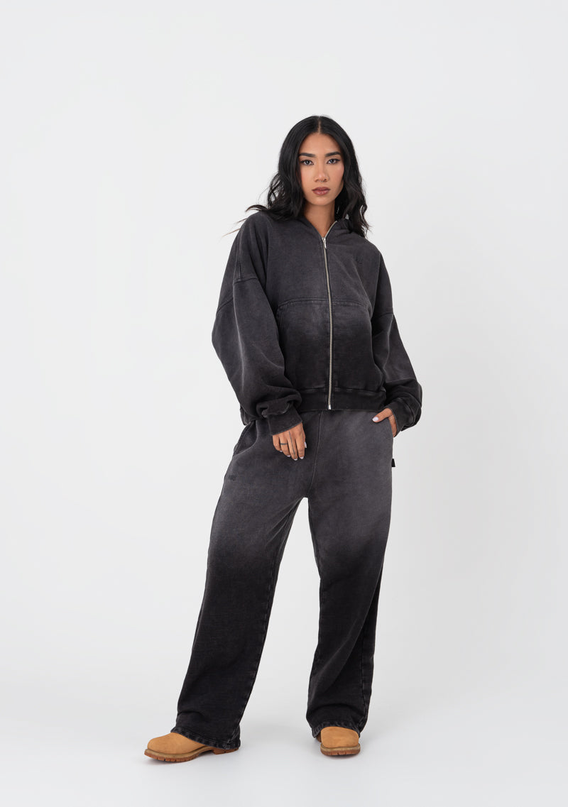 Atelier Grey washed Hoodie