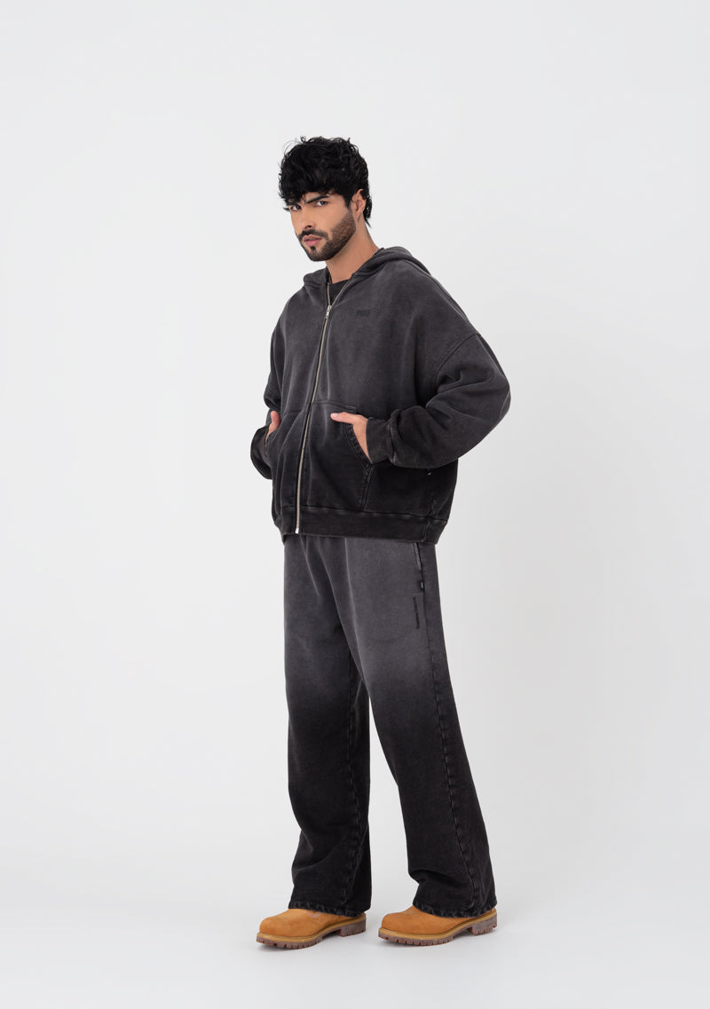 Atelier Grey washed Hoodie