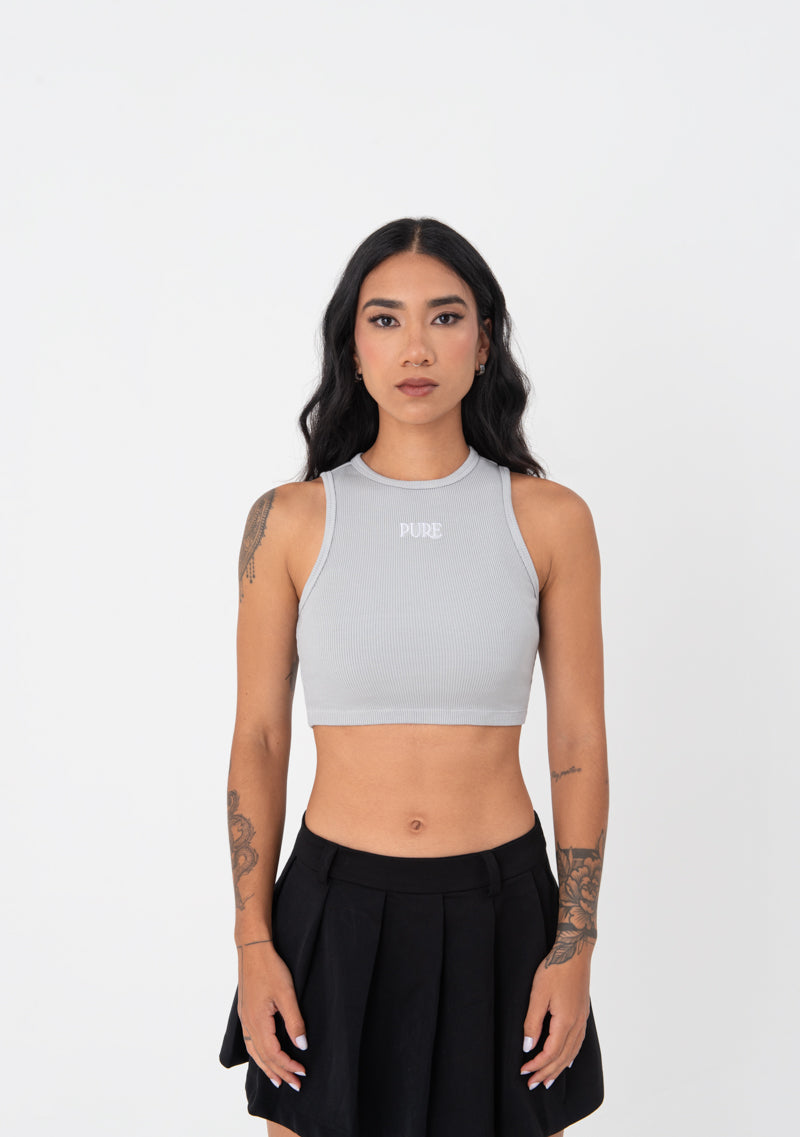 Atelier Grey Crop top