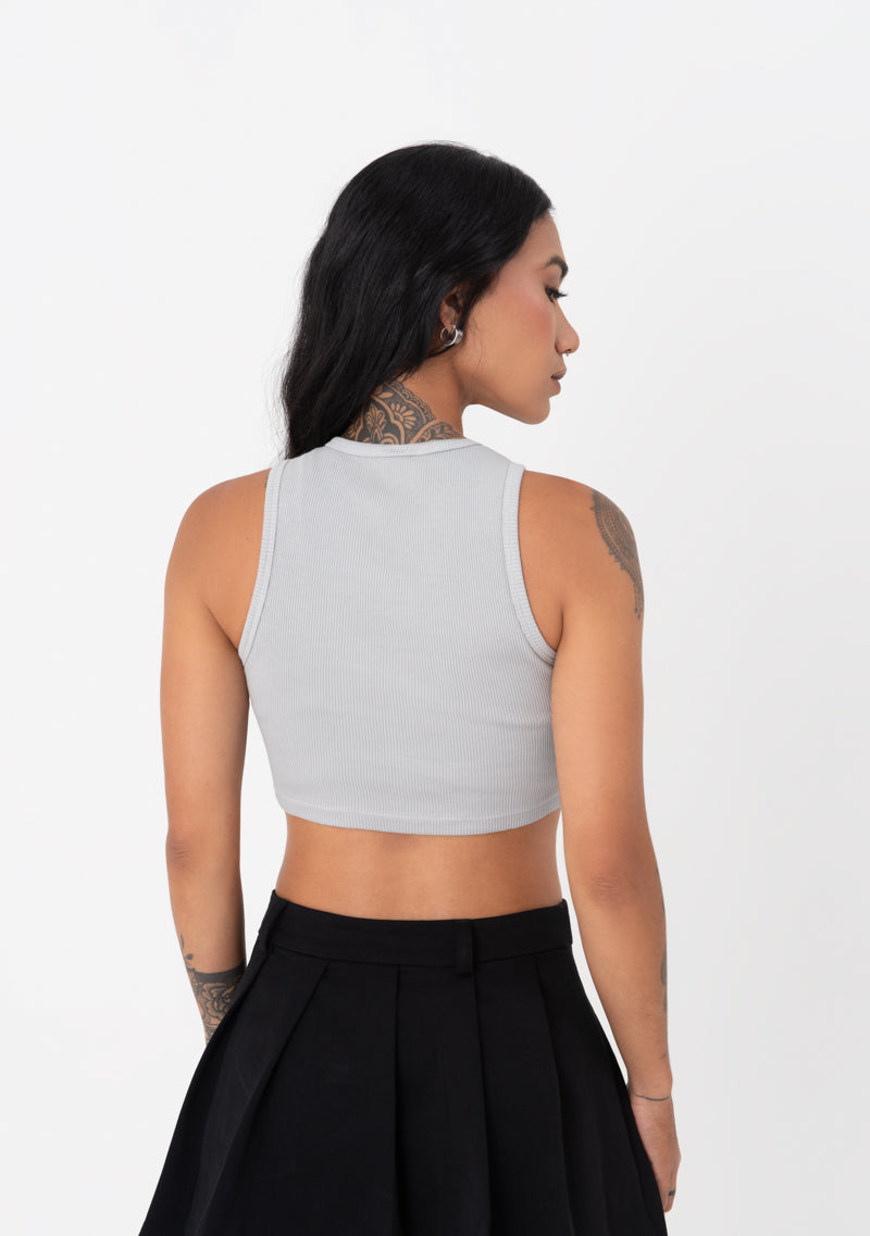 Atelier Grey Crop top