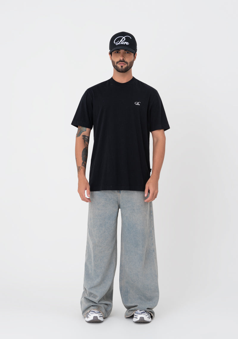 Atelier regular black t-shirt