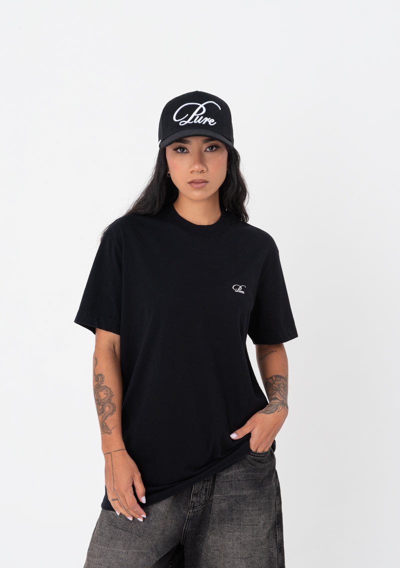 Atelier regular black t-shirt
