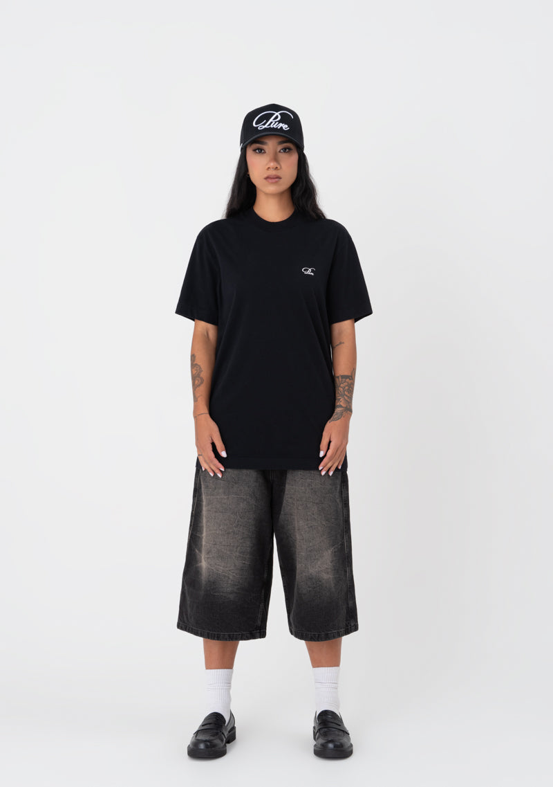 Atelier regular black t-shirt