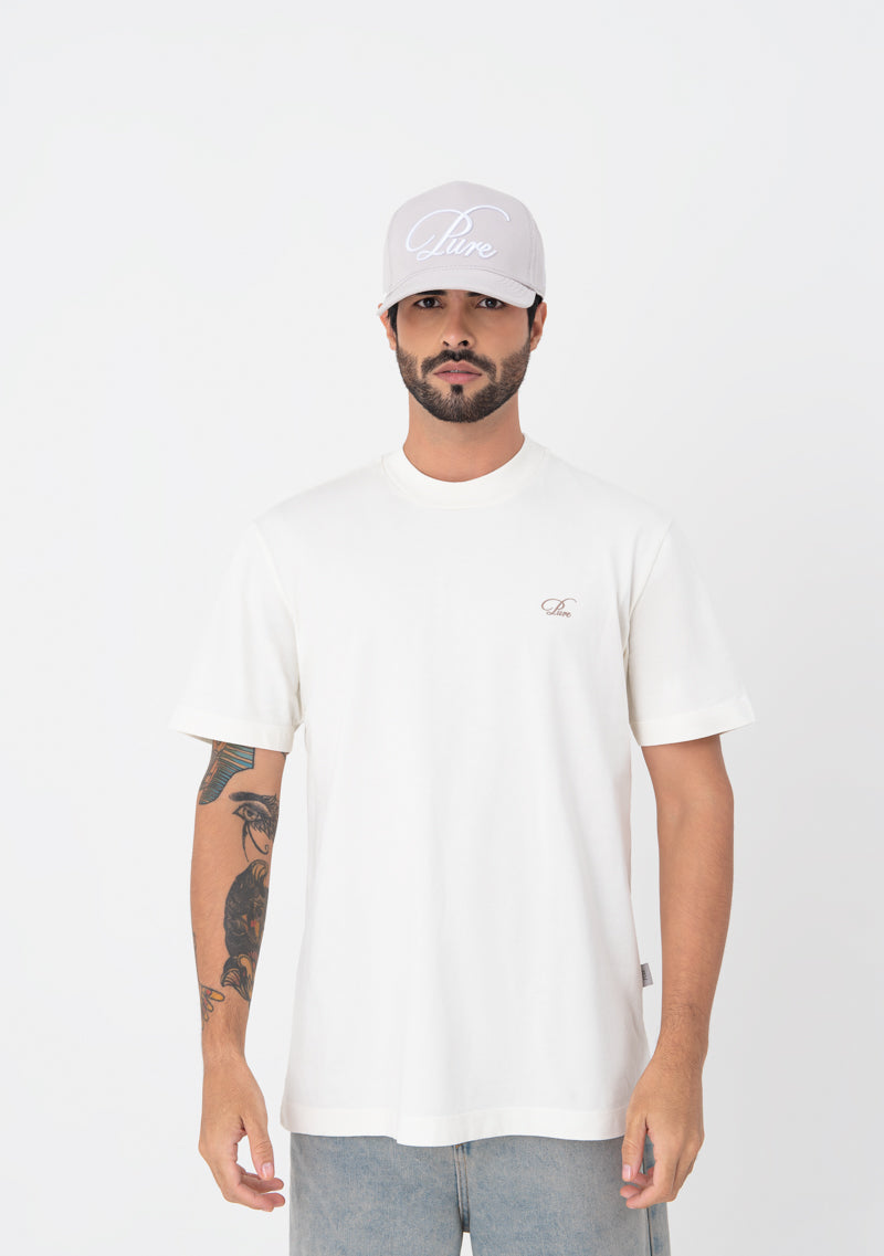 Atelier regular cream t-shirt