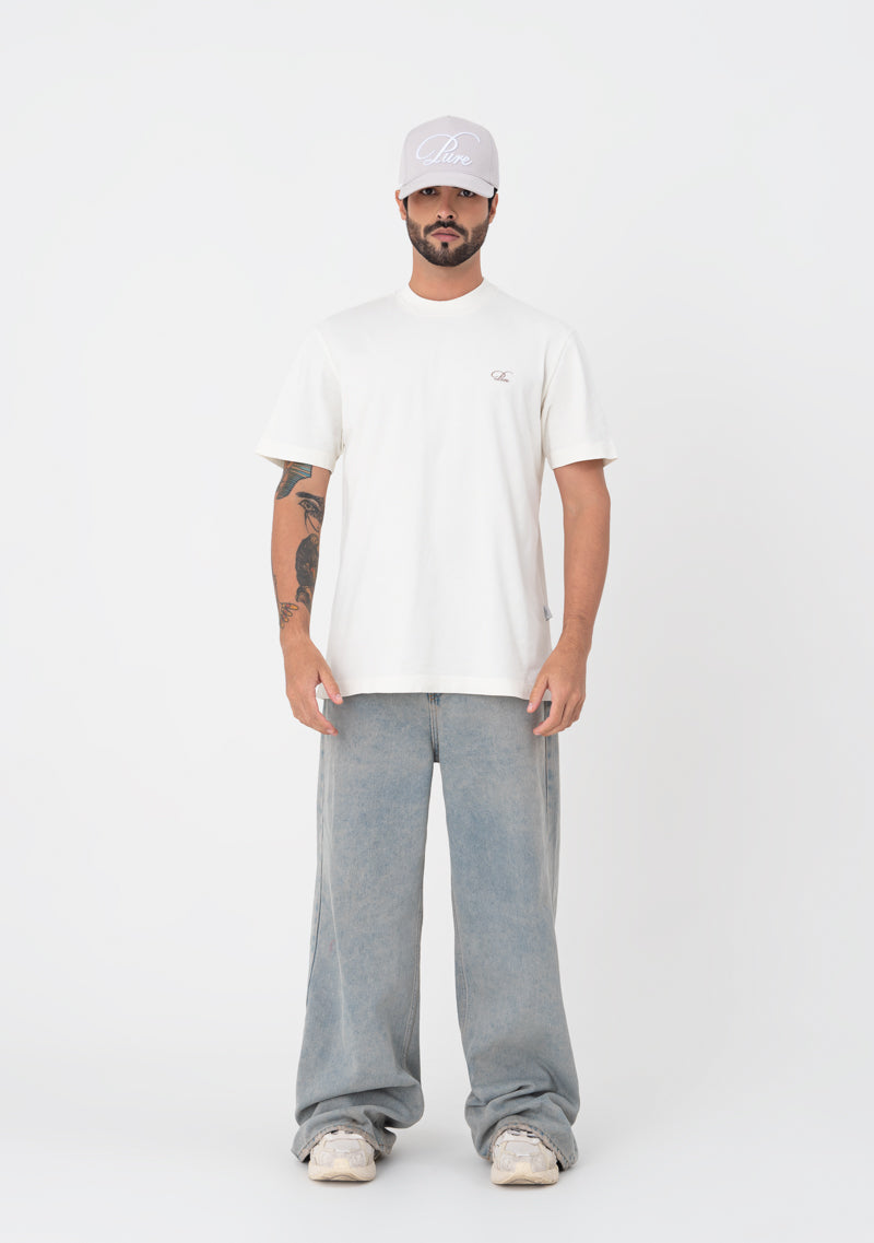 Atelier regular cream t-shirt
