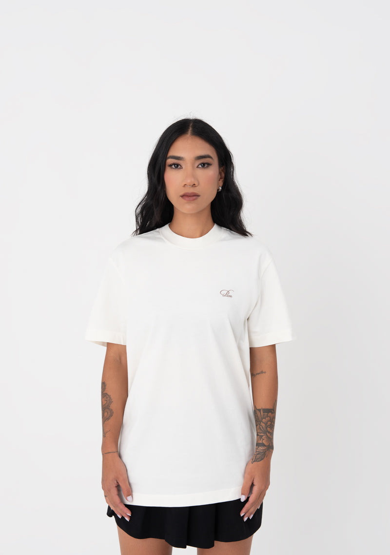 Atelier regular cream t-shirt