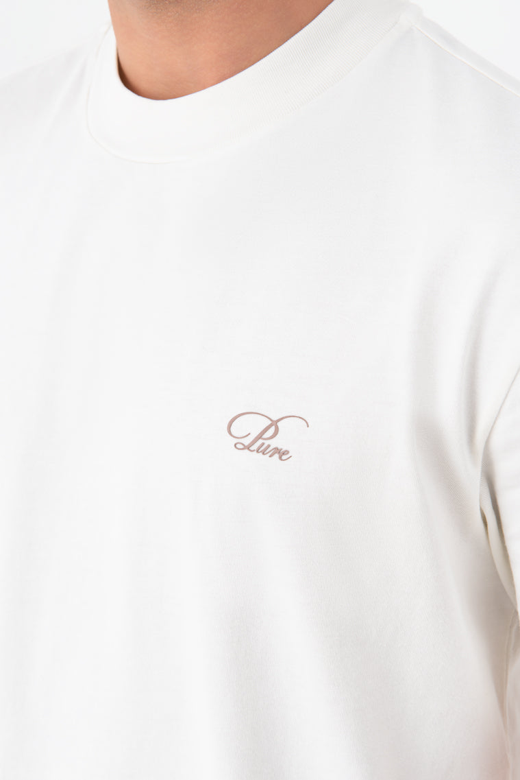 Atelier regular cream t-shirt