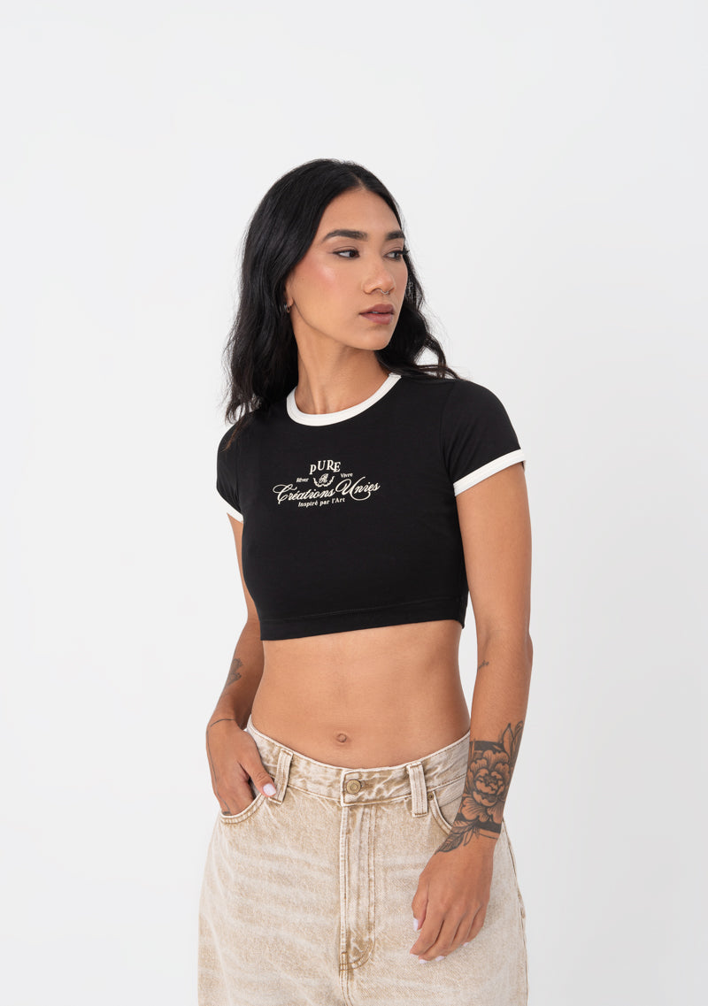 Atelier Black & White Crop top