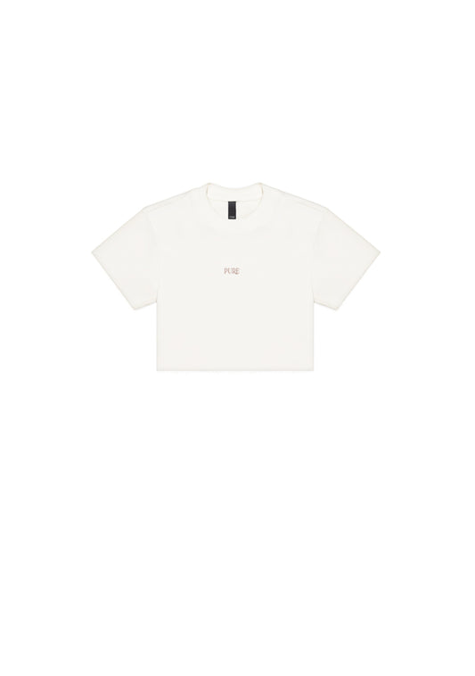 Atelier Cream Crop Top
