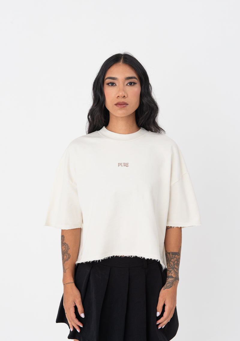 Atelier Cream Crop top