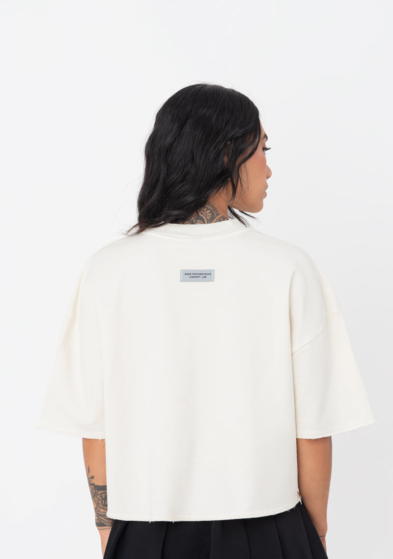 Atelier Cream Crop top