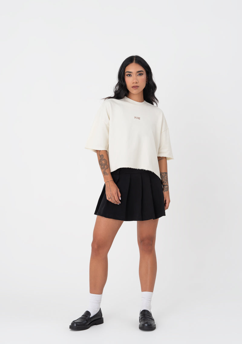 Atelier Cream Crop top