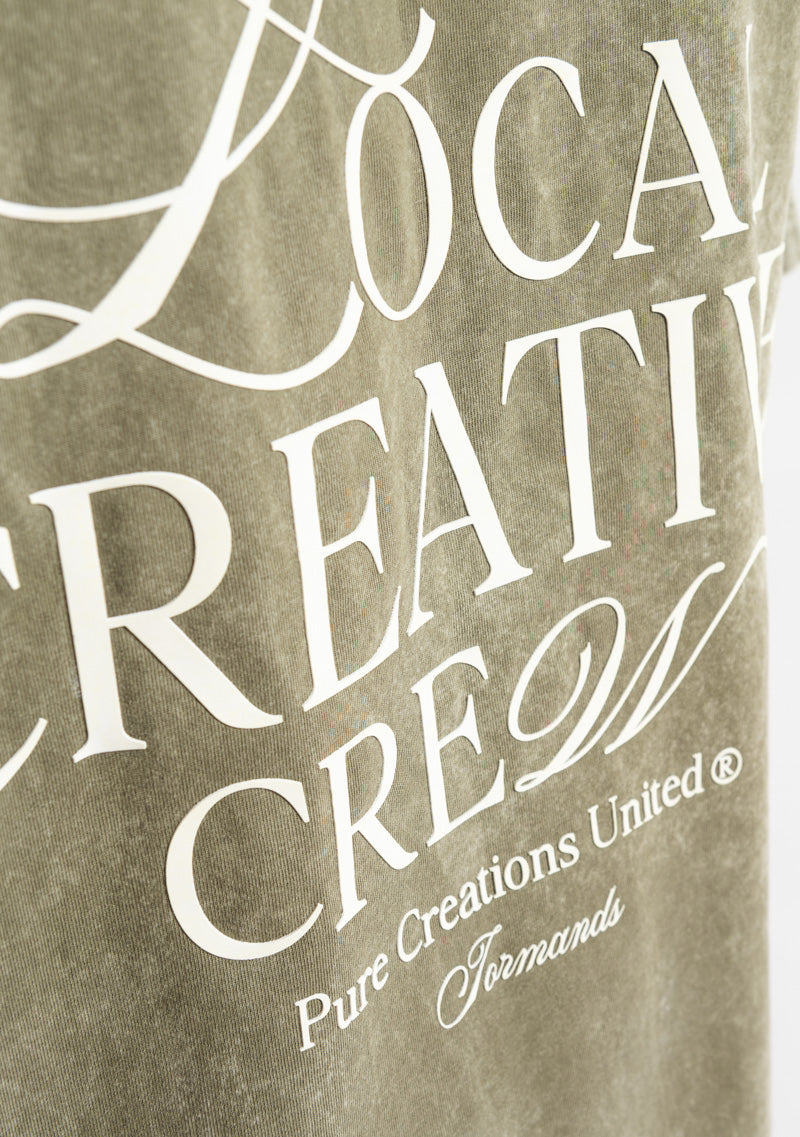 Local Creative Crew Green T-shirt