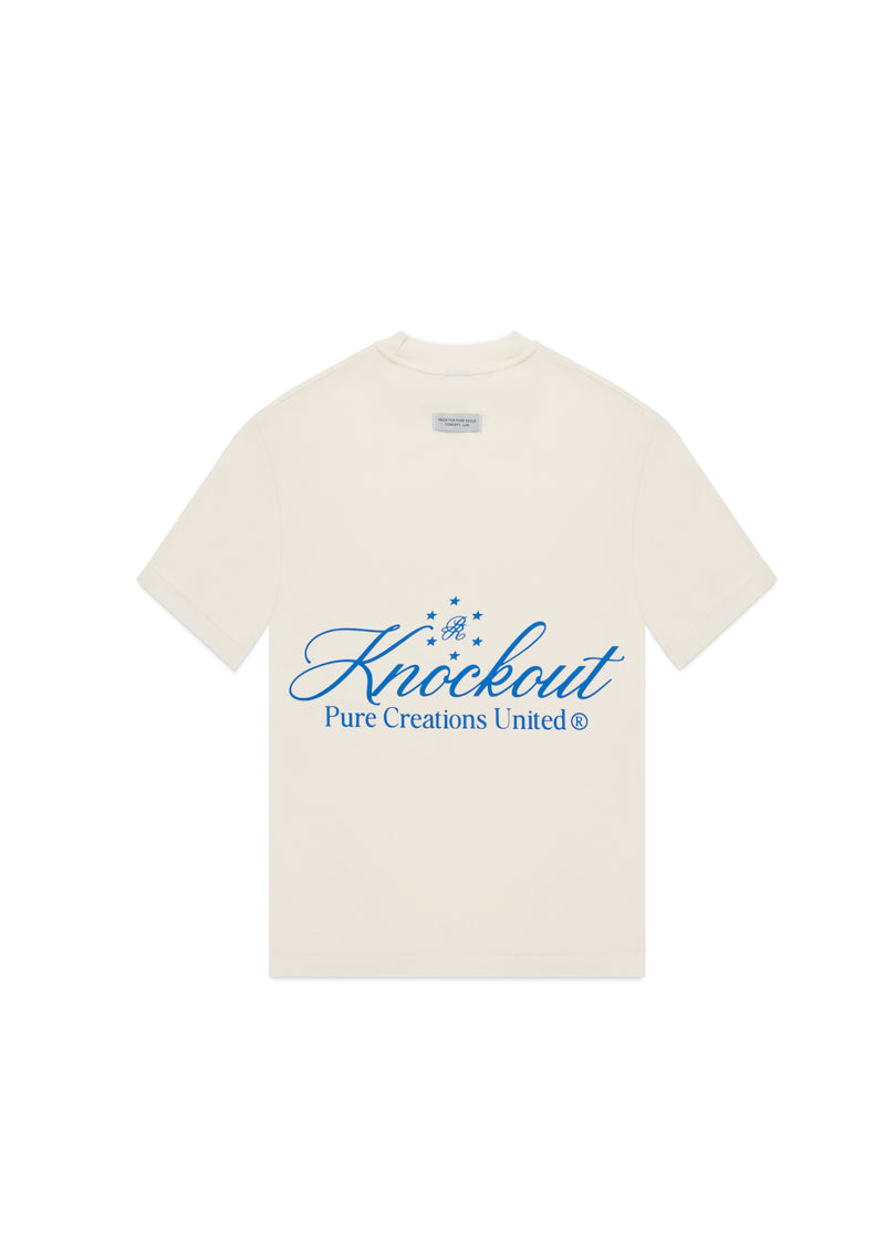 knockout cream t-shirt