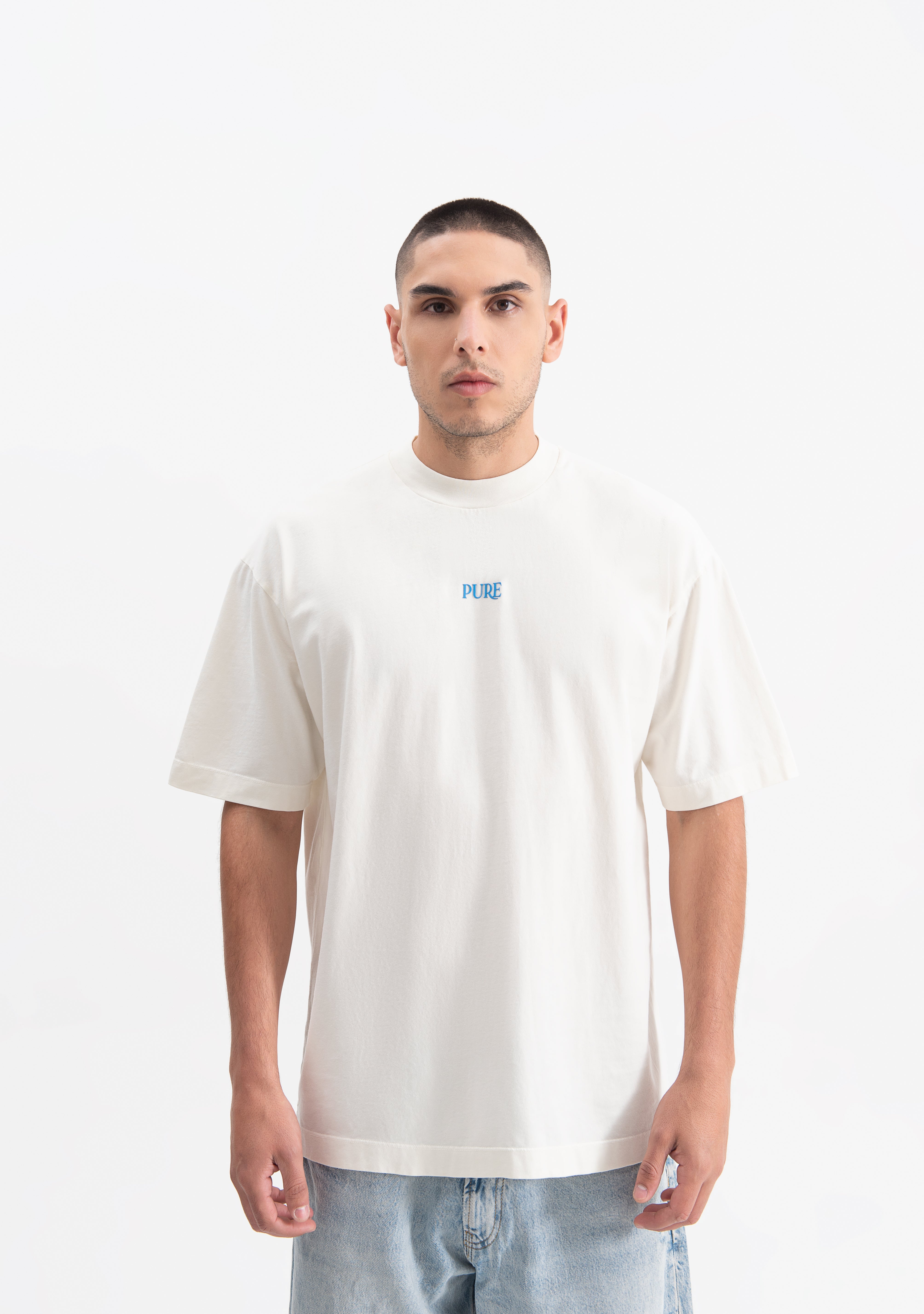 knockout cream t-shirt