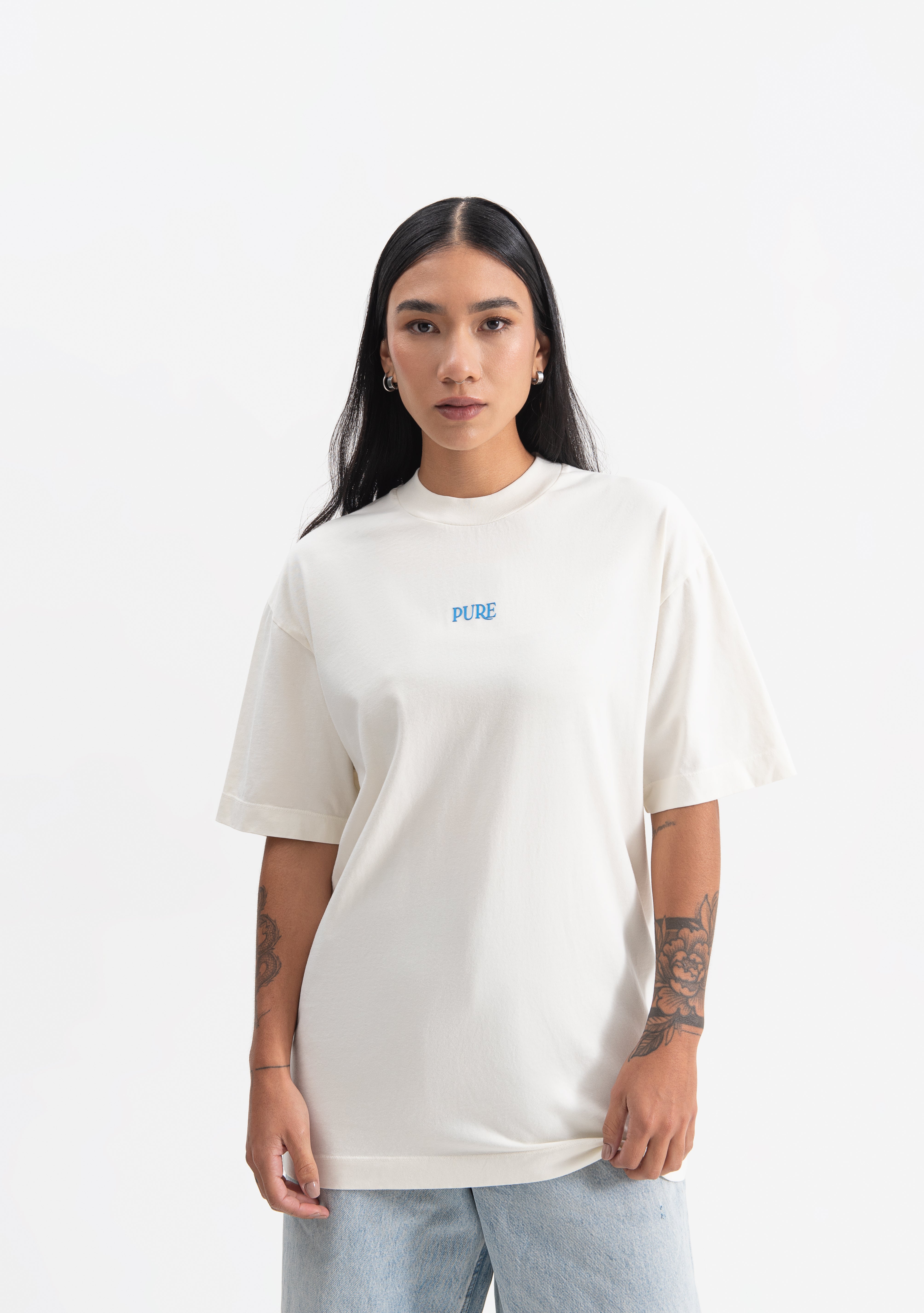 knockout cream t-shirt