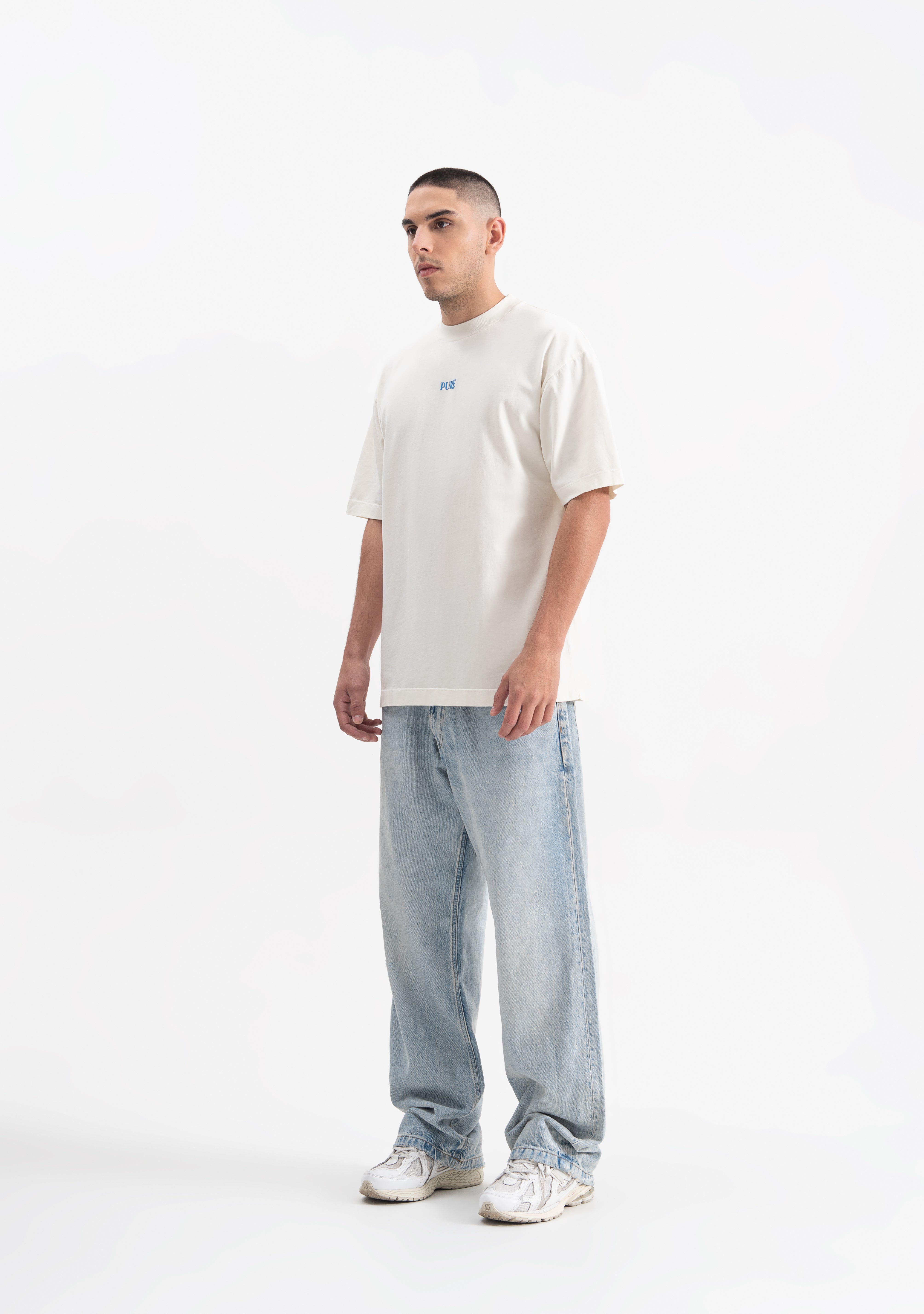 knockout cream t-shirt