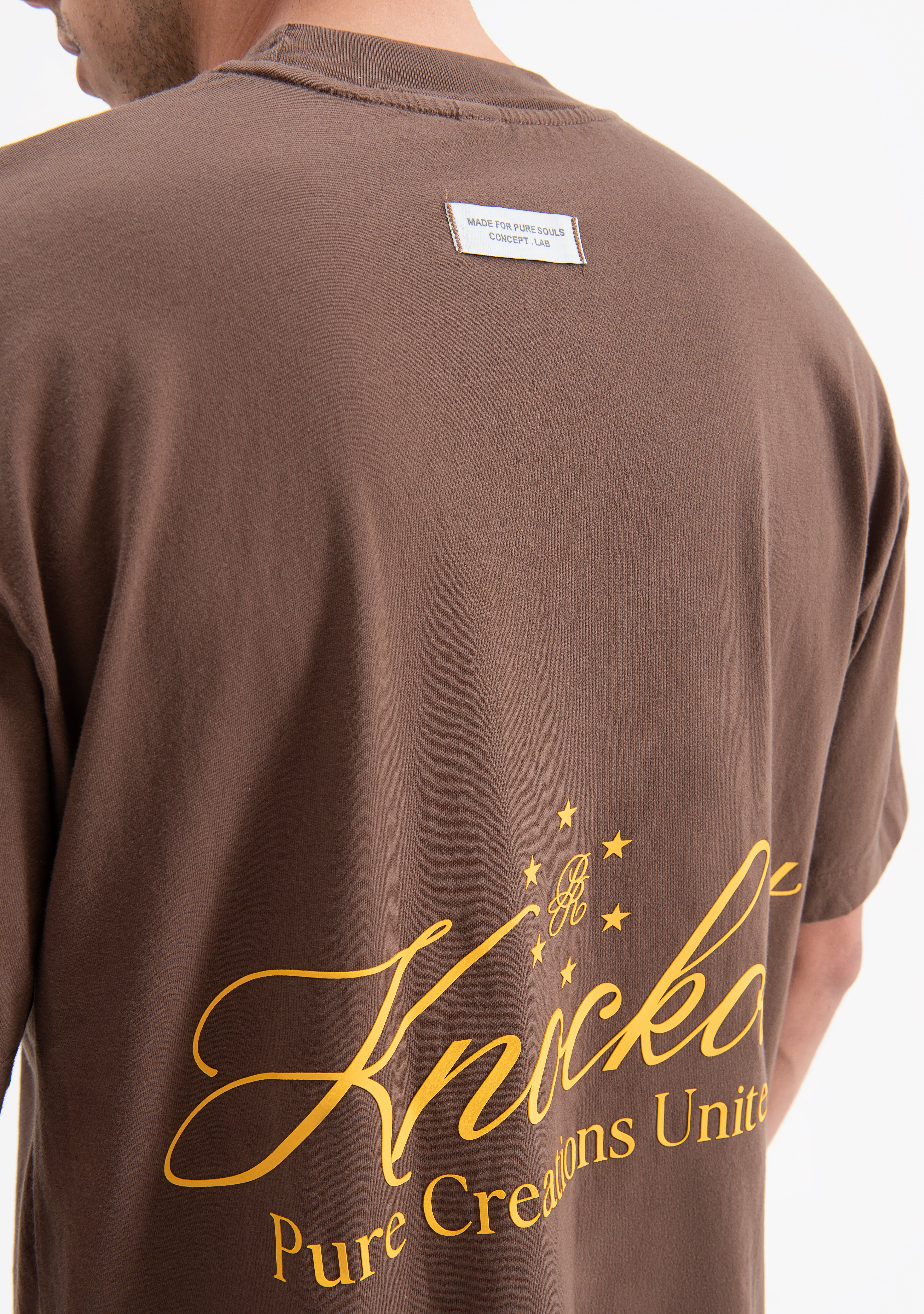 knockout brown t-shirt