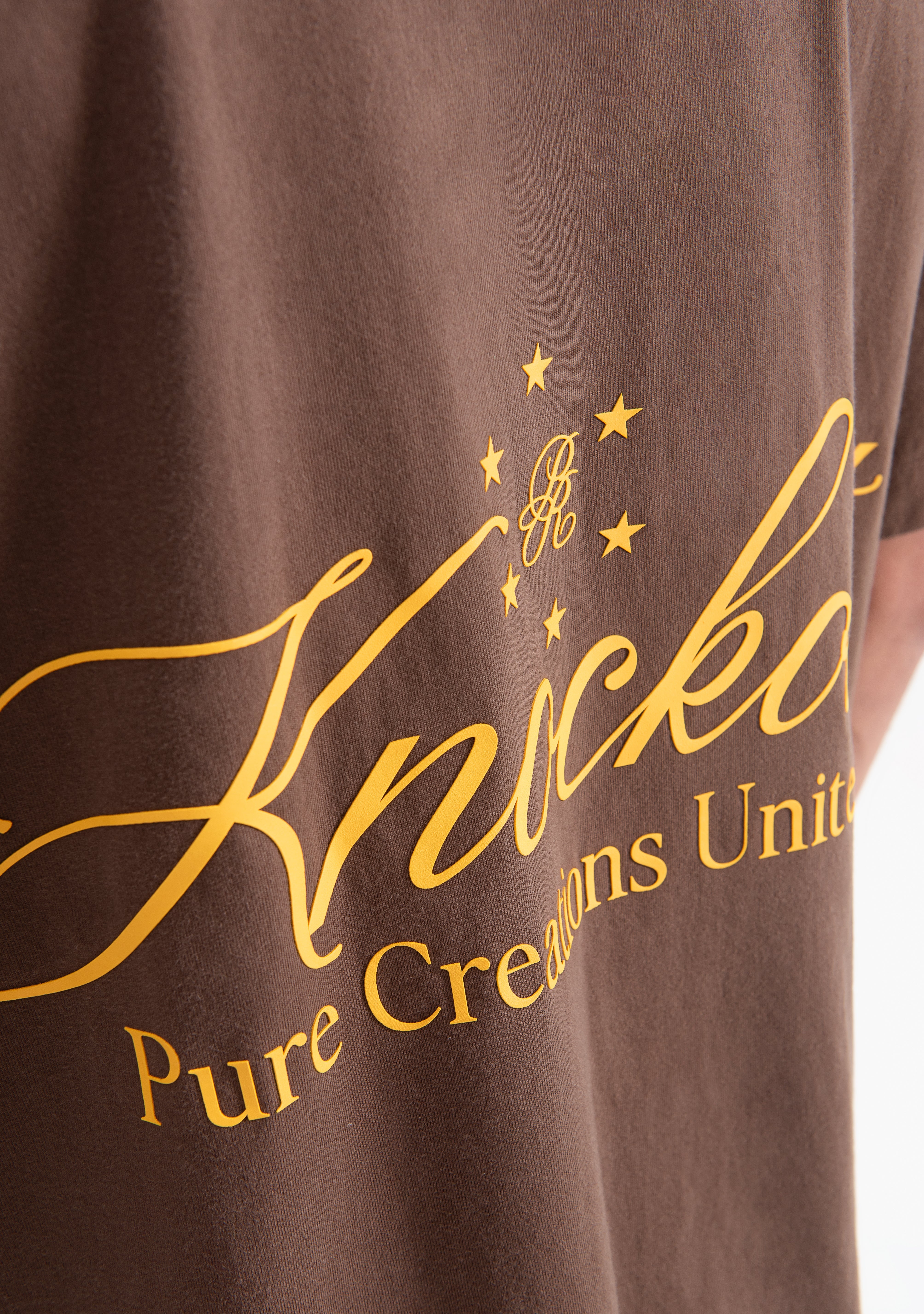 knockout brown t-shirt
