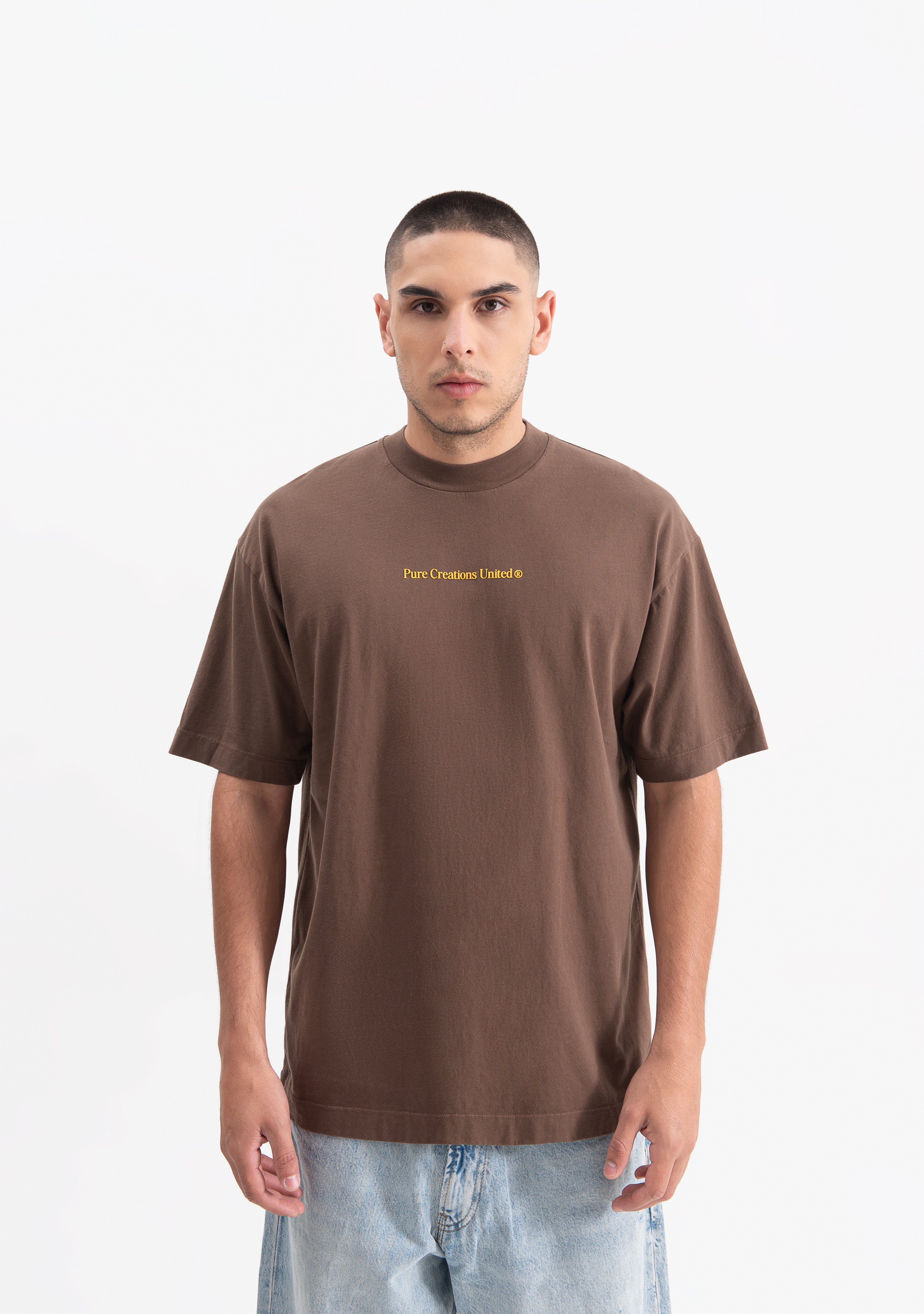 knockout brown t-shirt