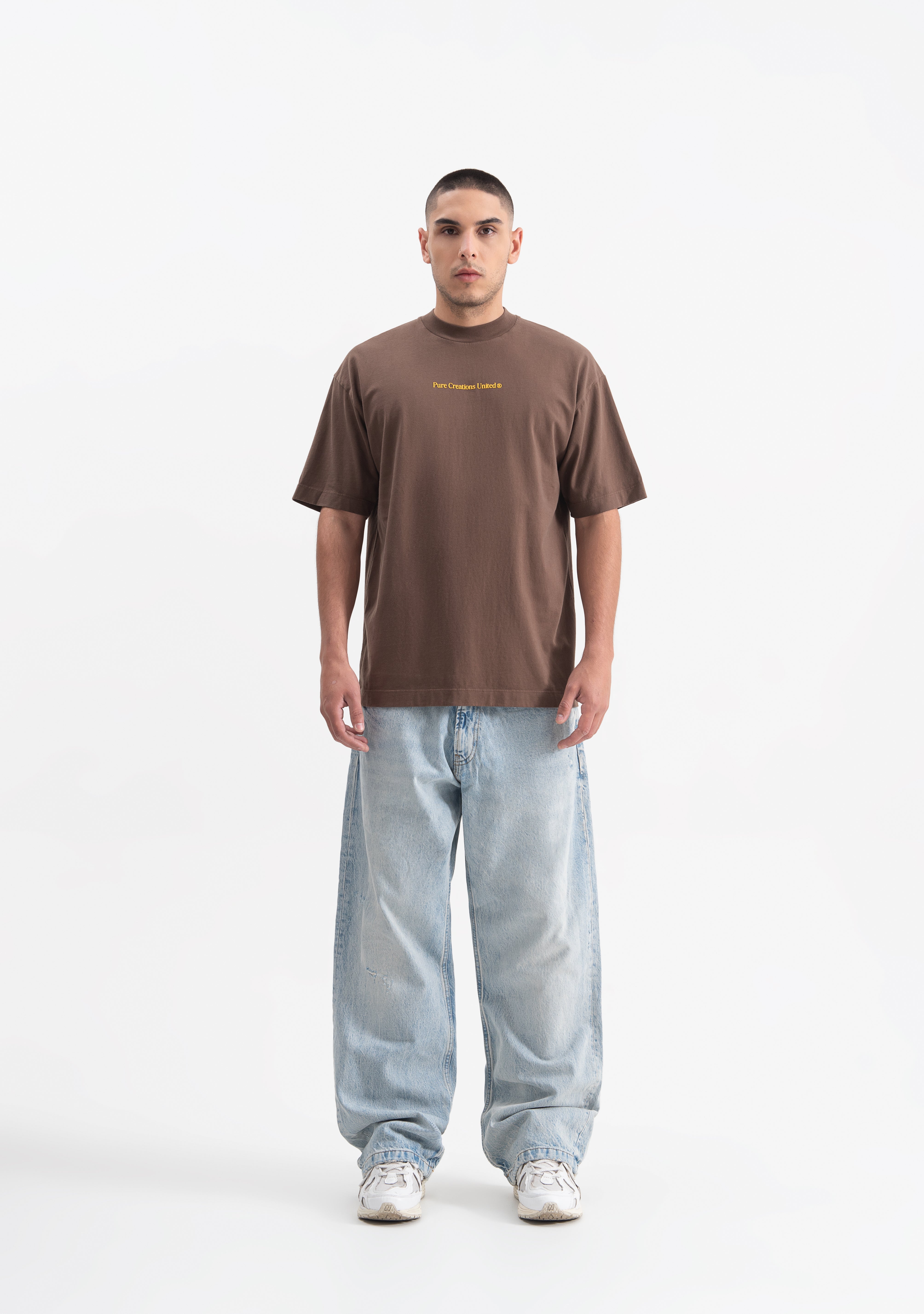 knockout brown t-shirt