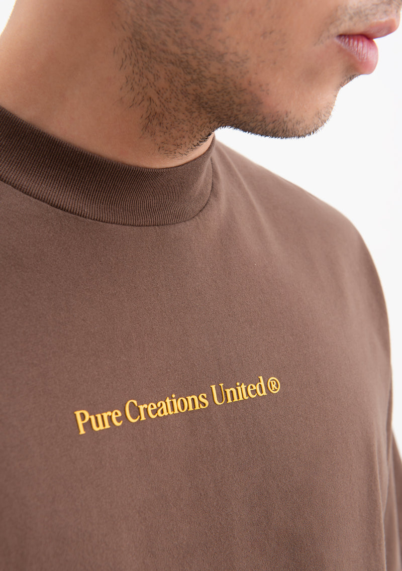 knockout brown t-shirt