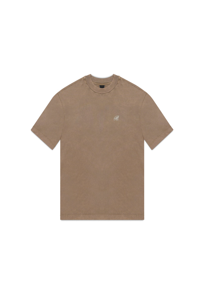 Knockout brown wash Standard t-shirt