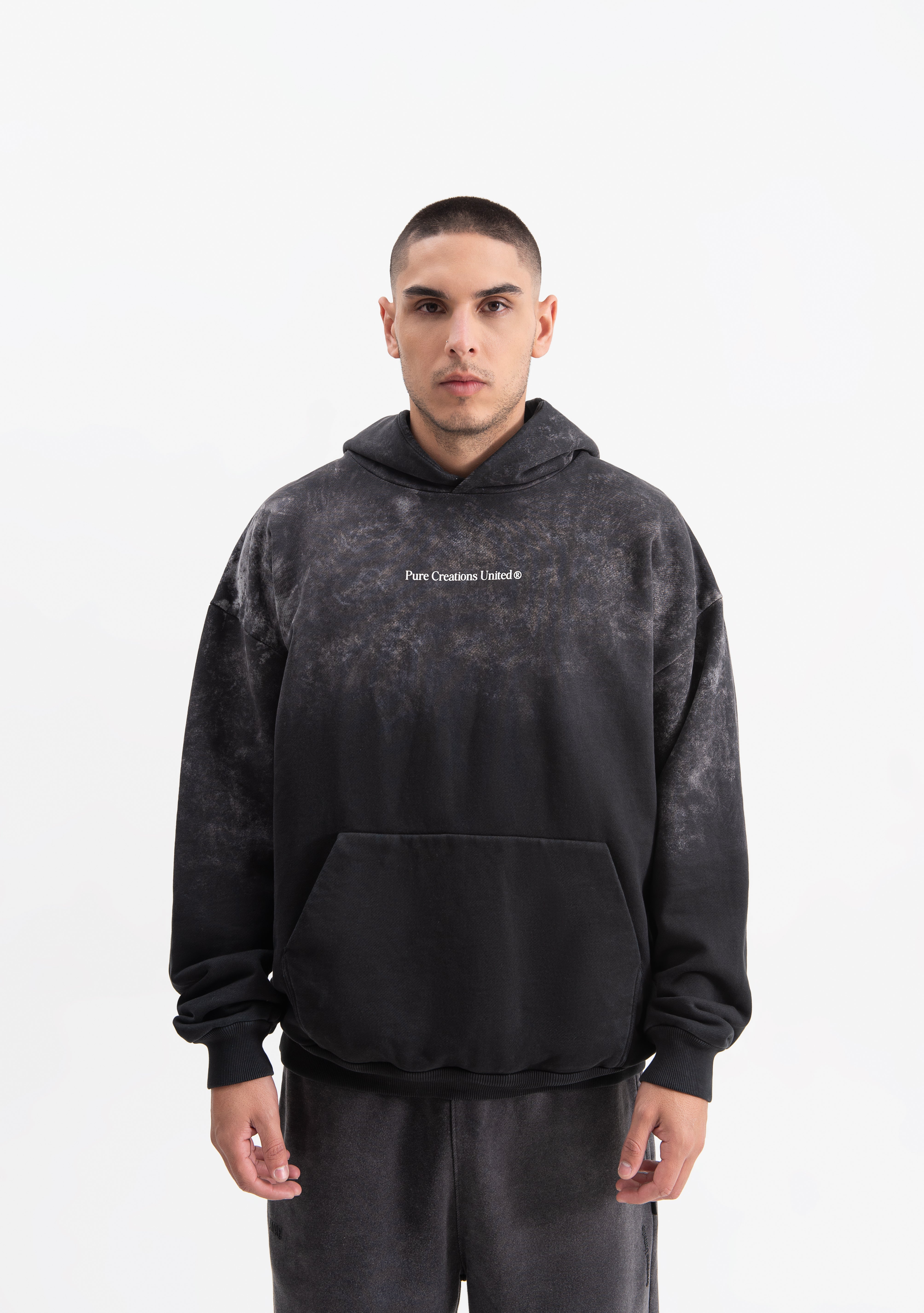 knockout black hoodie