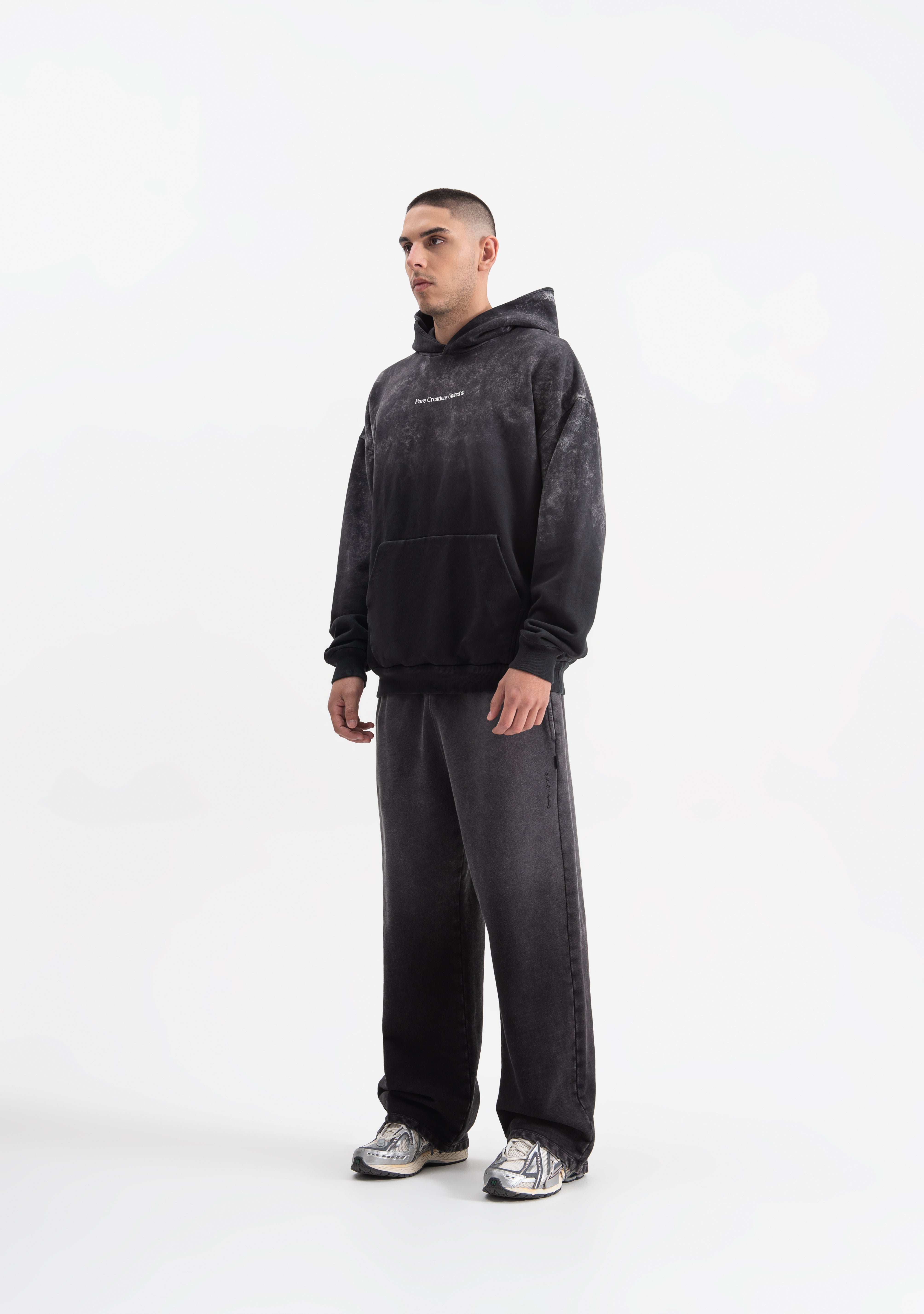 knockout black hoodie