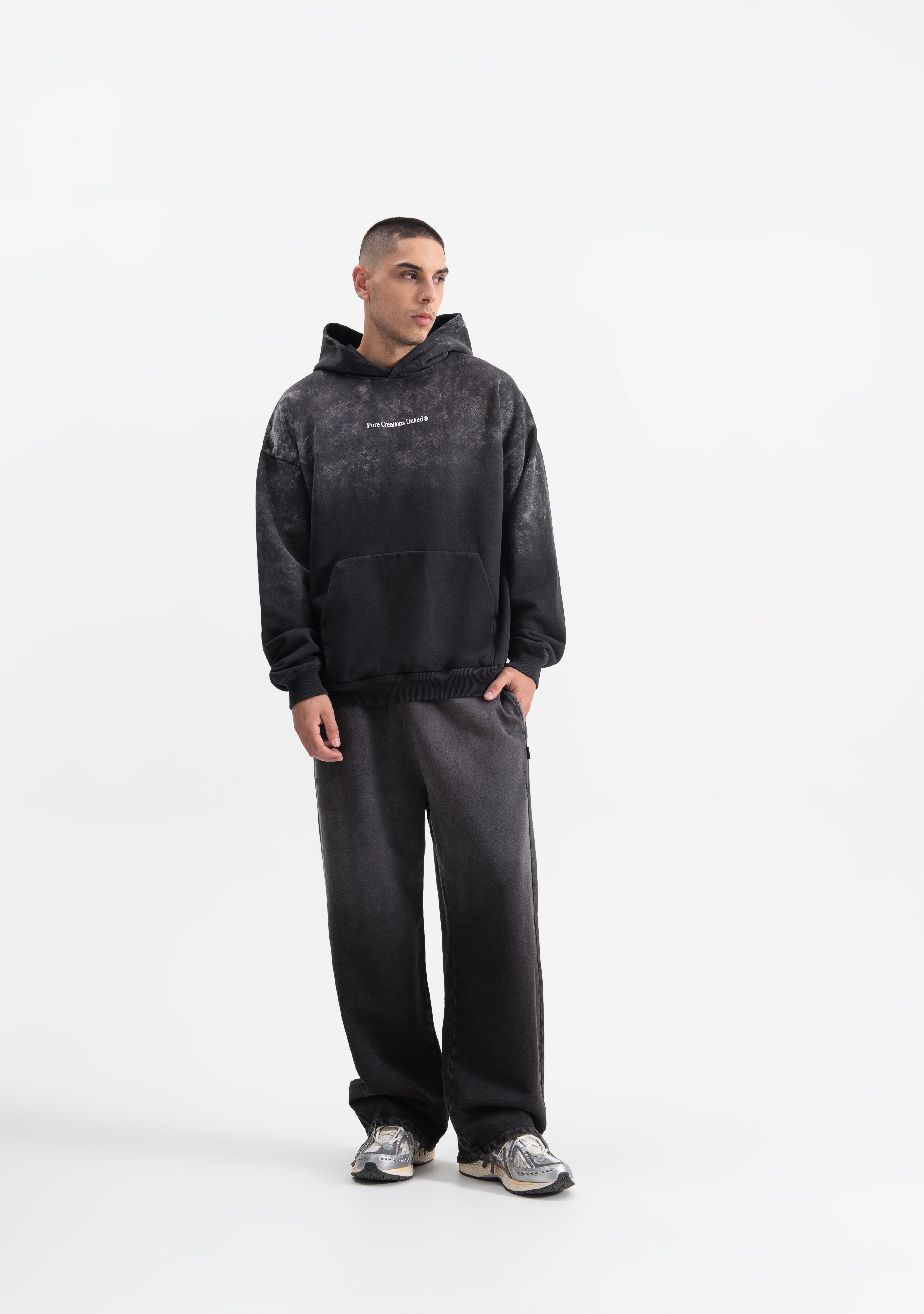 knockout black hoodie