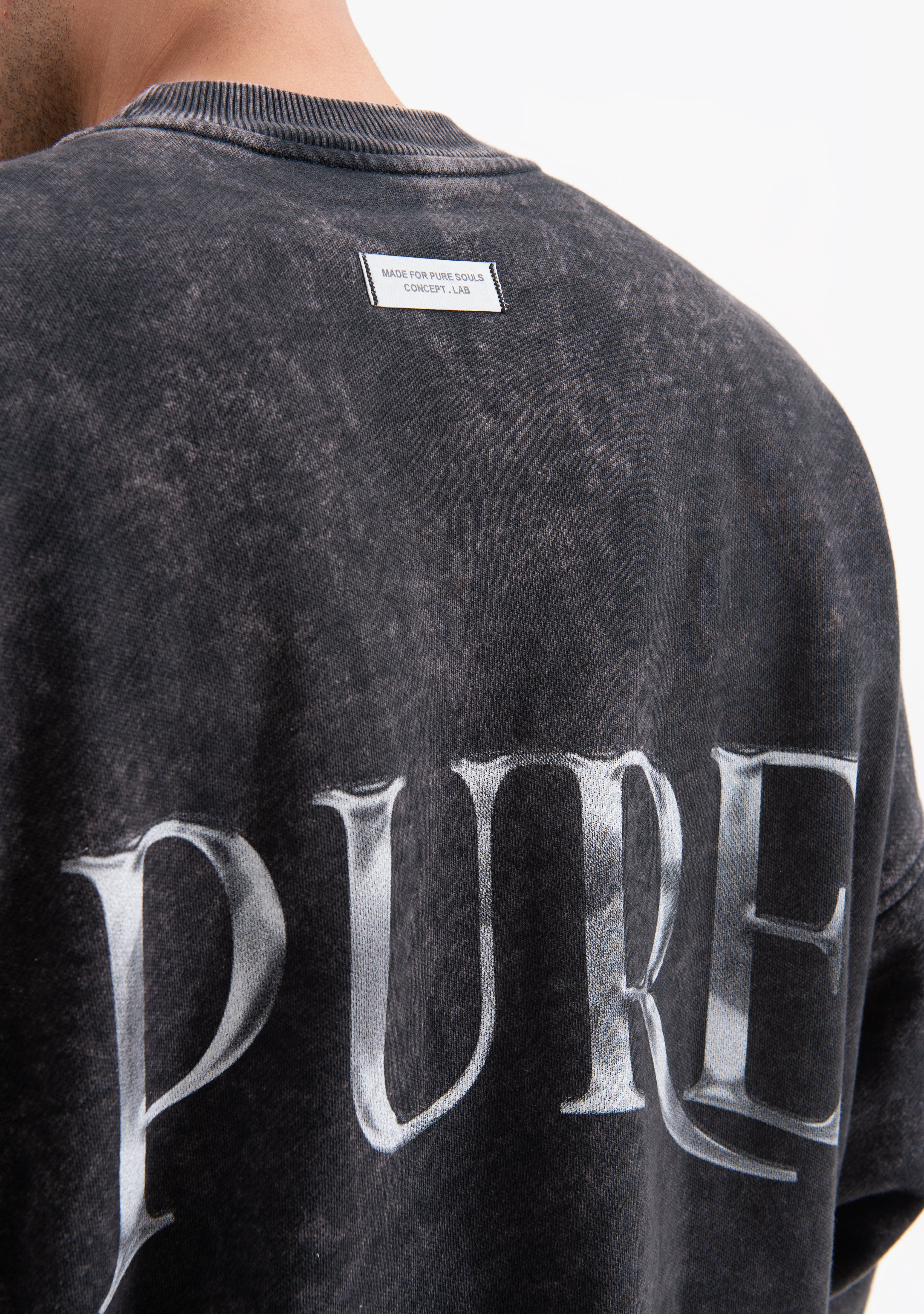 Knockout Black crewneck