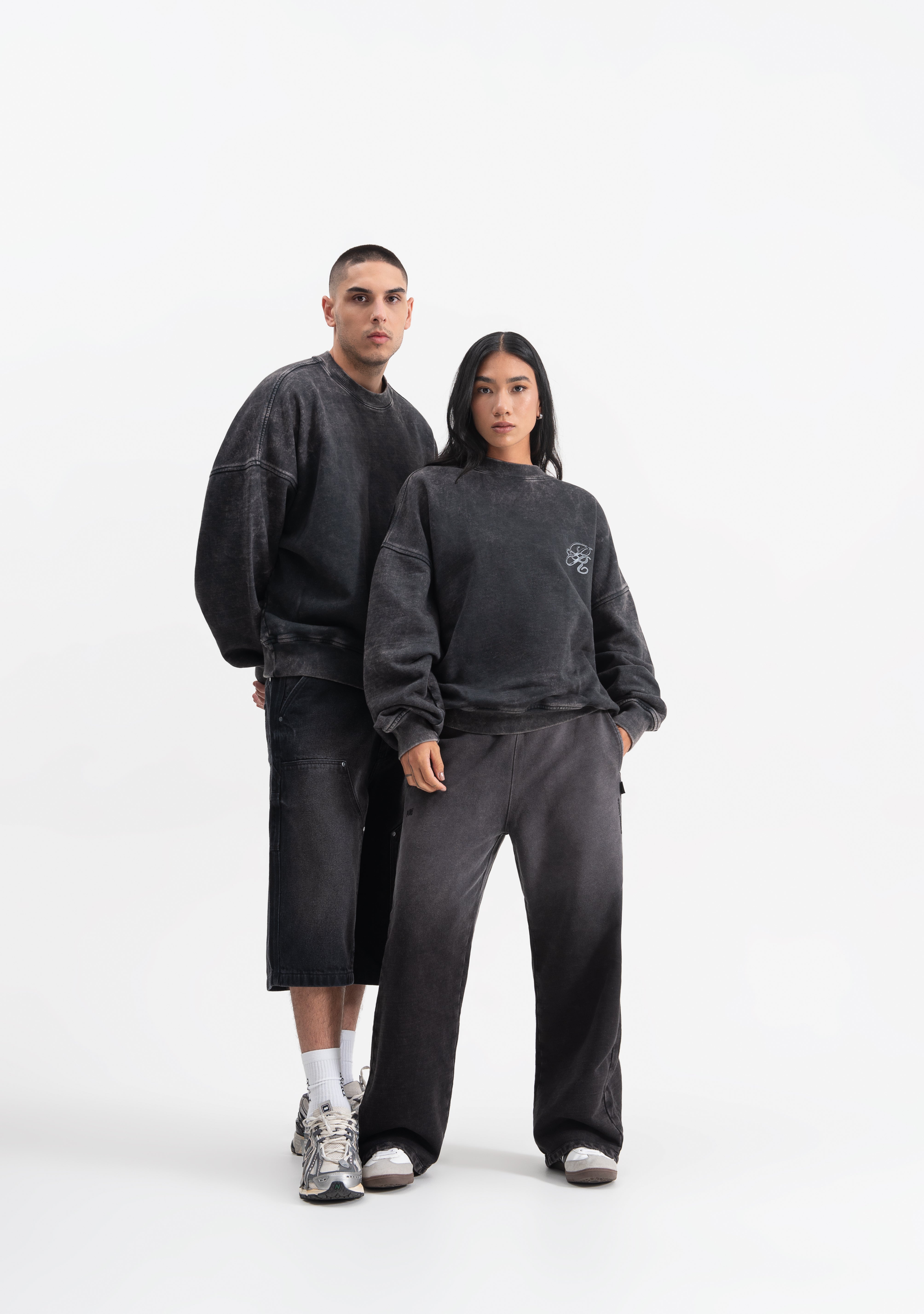 Knockout Black crewneck