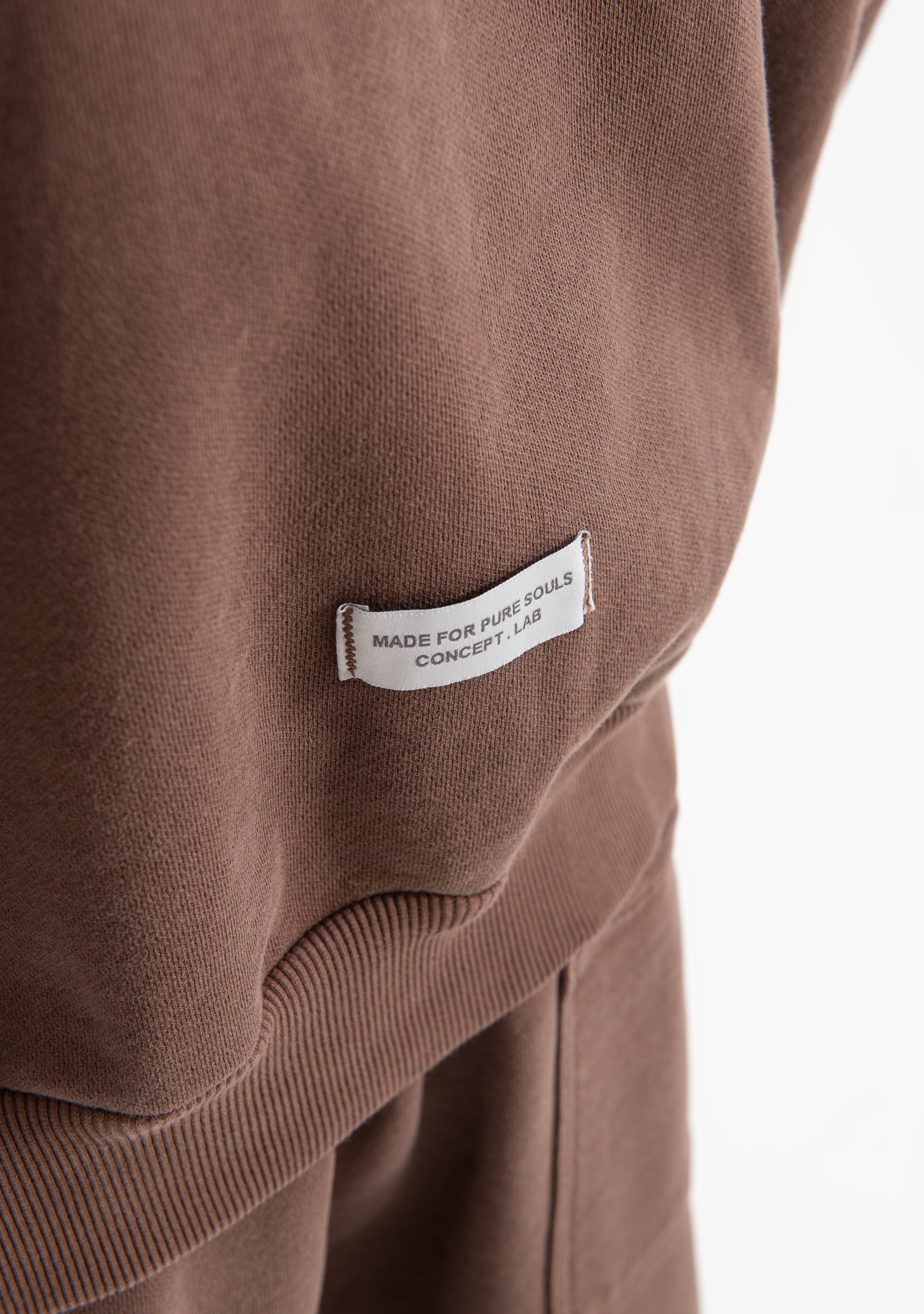 knockout brown hoodie