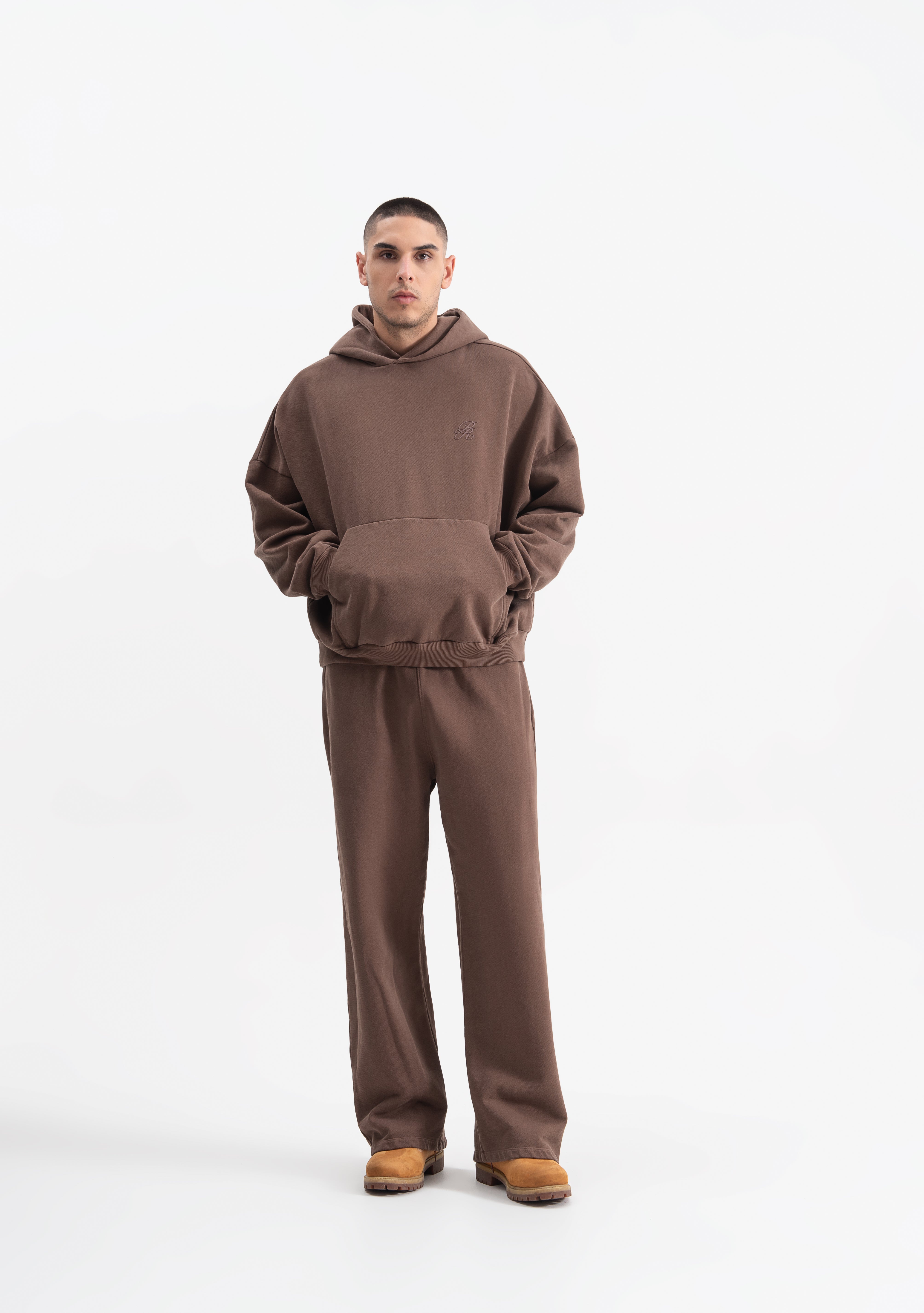 knockout brown hoodie