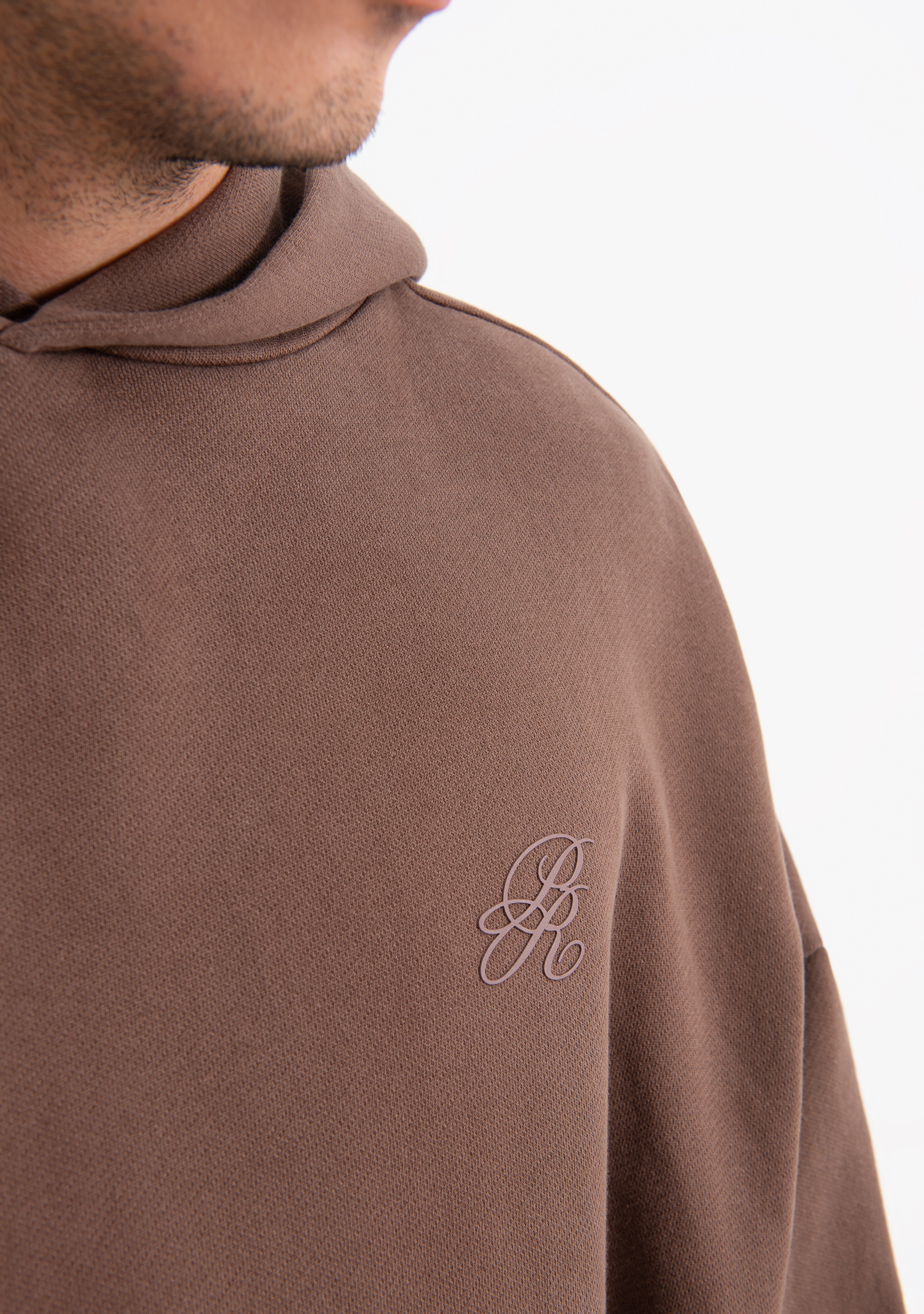 knockout brown hoodie