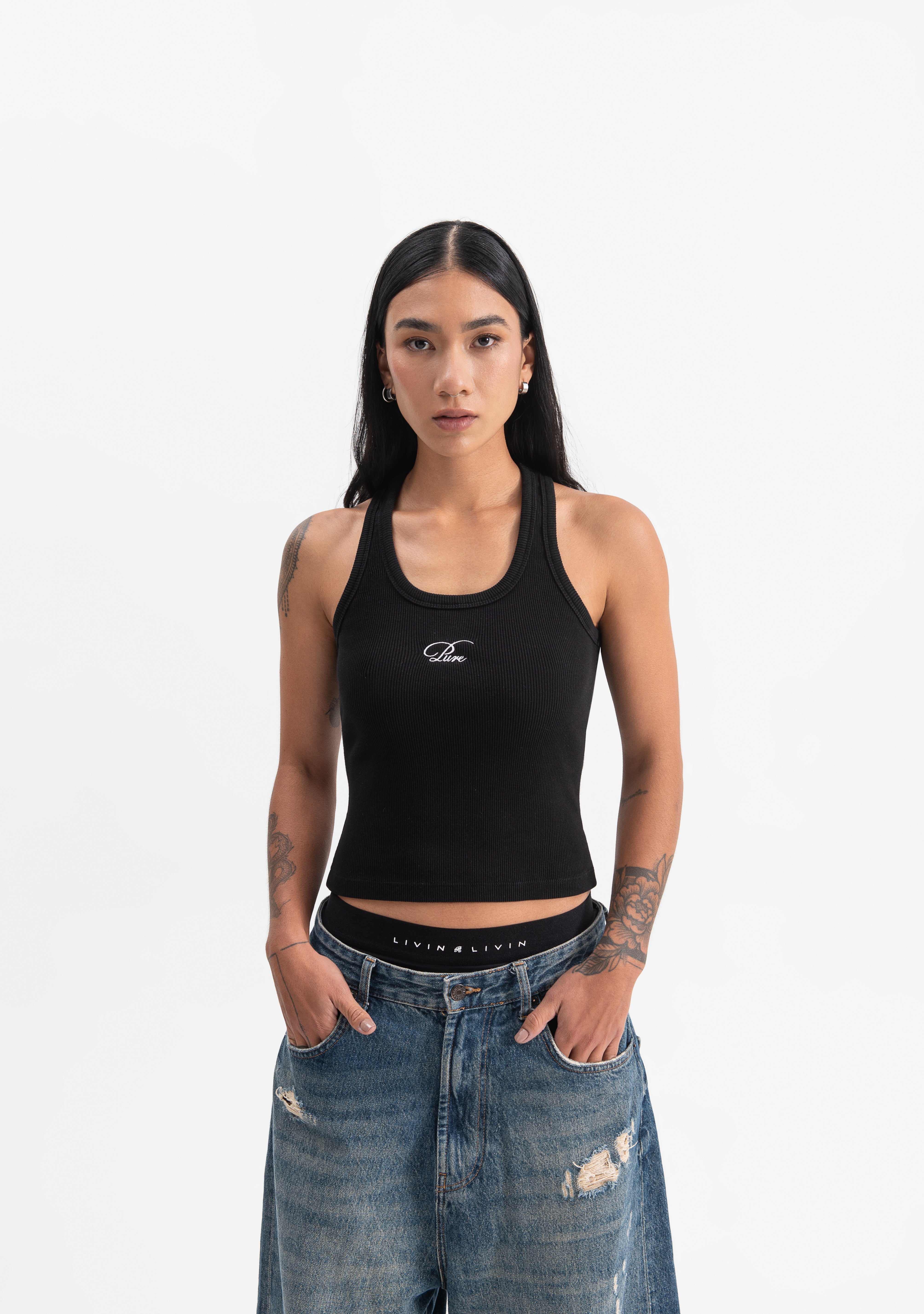 Knockout woman tank top