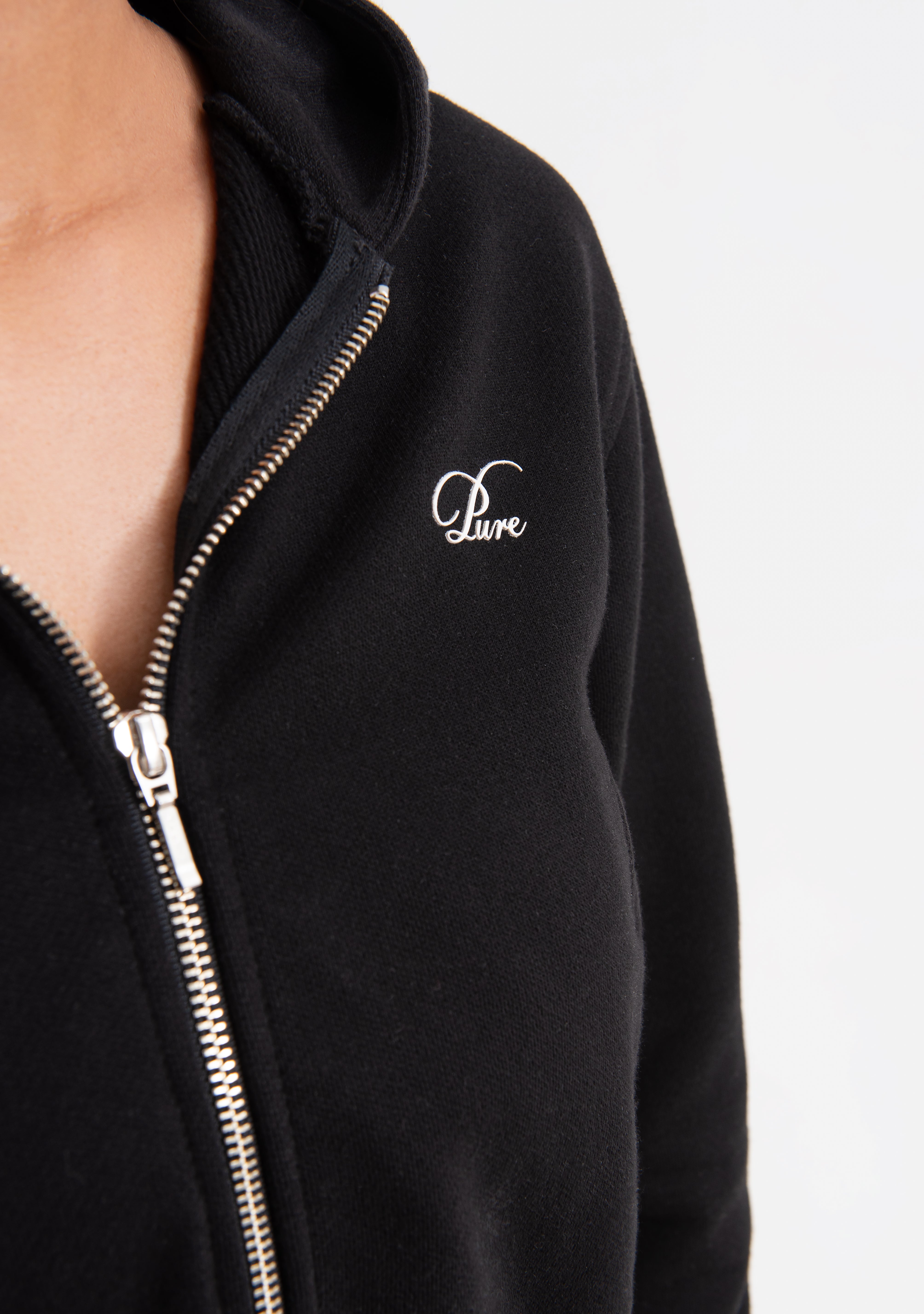 knockout woman black hoodie