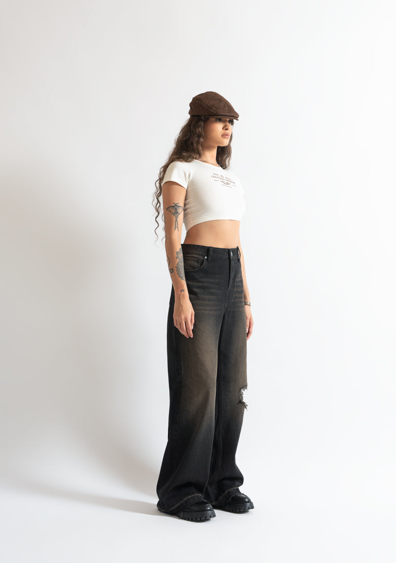 Monclair Cream baby tee