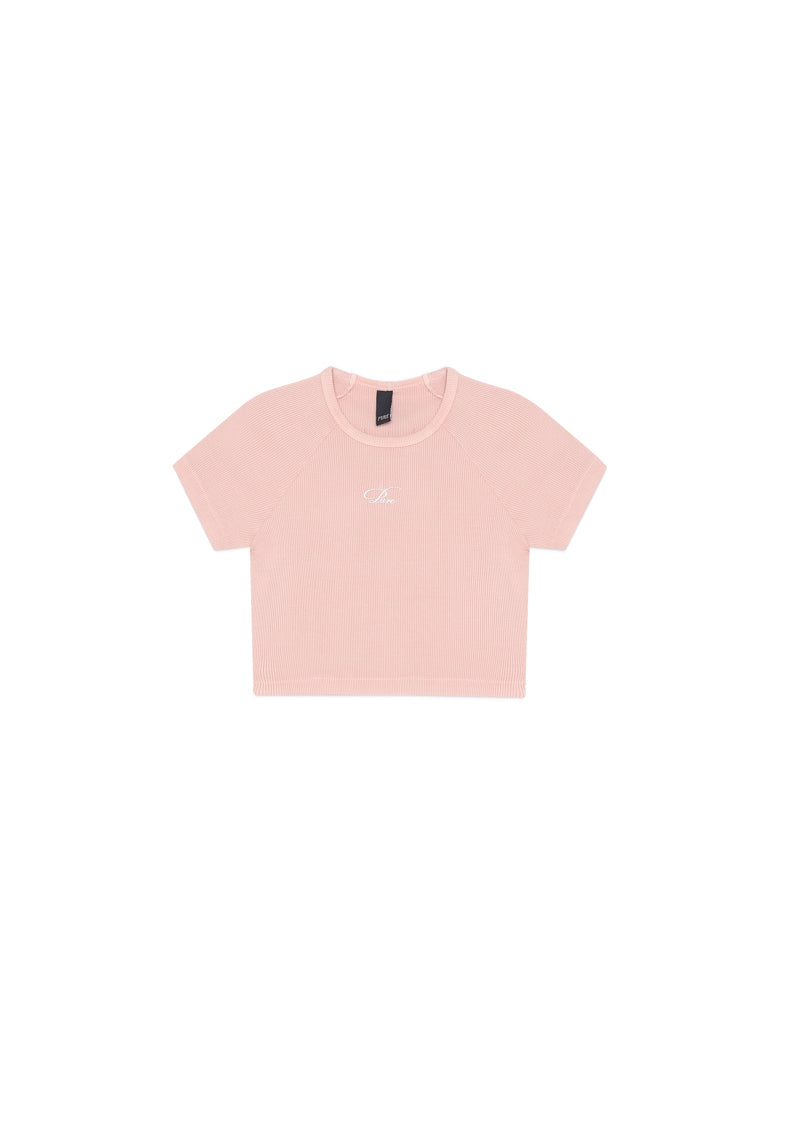 Monclair pink Crop top